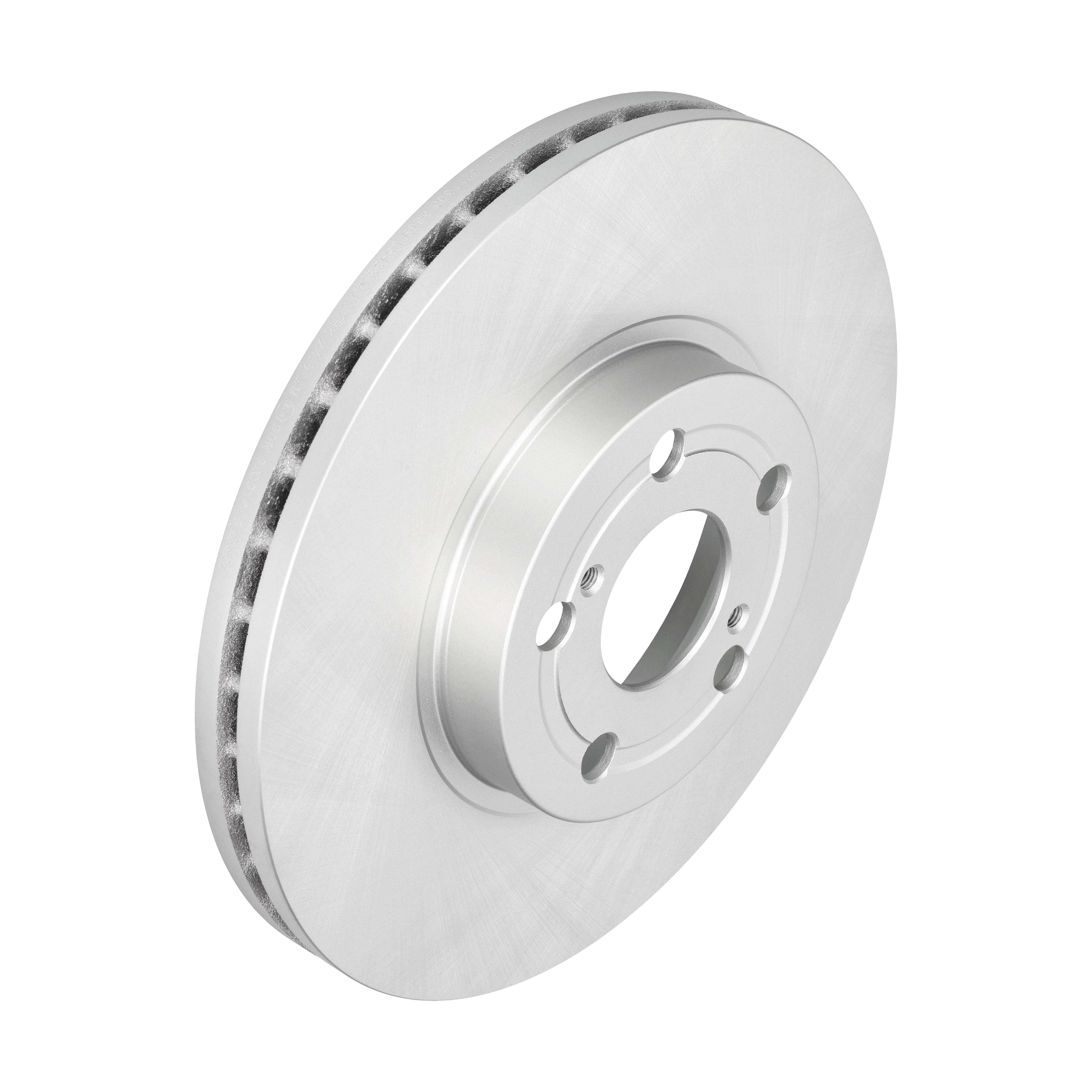 F.BECKER Bremseskive 10211365 ventileret 277mm 26mm for TOYOTA