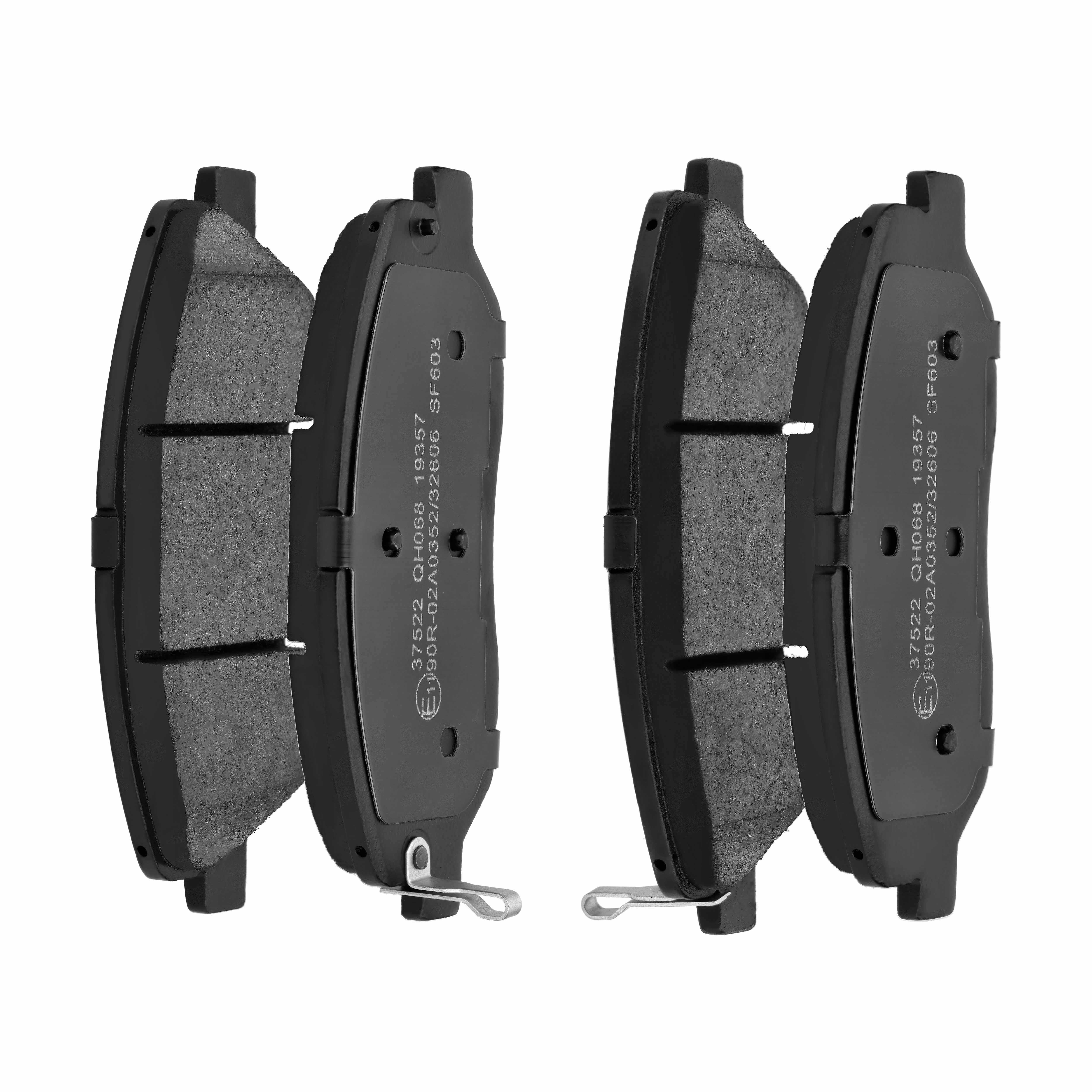 F.BECKER Bremseklodser 10411107 for HYUNDAI KIA SSANGYONG KG MOBILITY