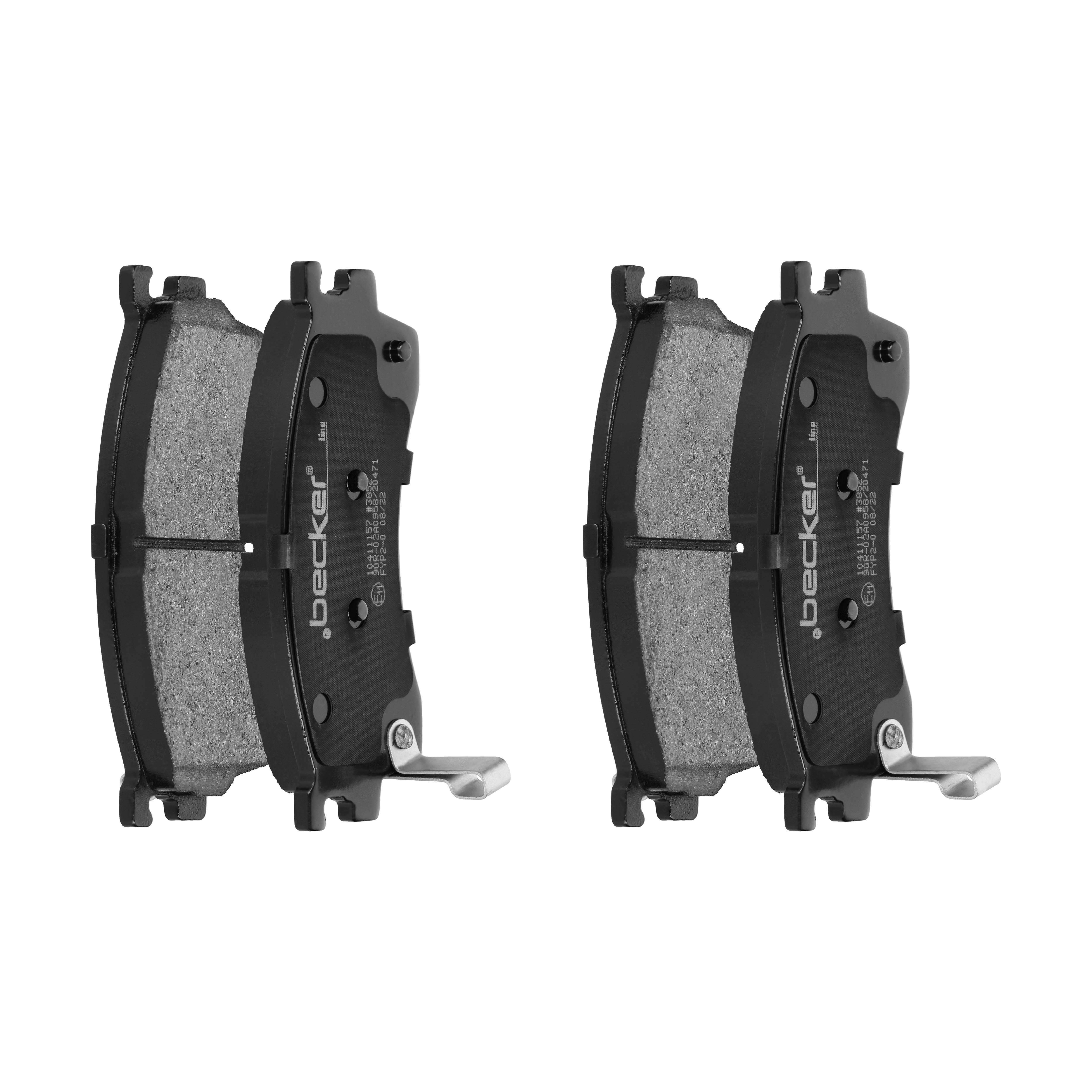 F.BECKER Bremseklodser 10411157 for FORD FORD USA MAZDA