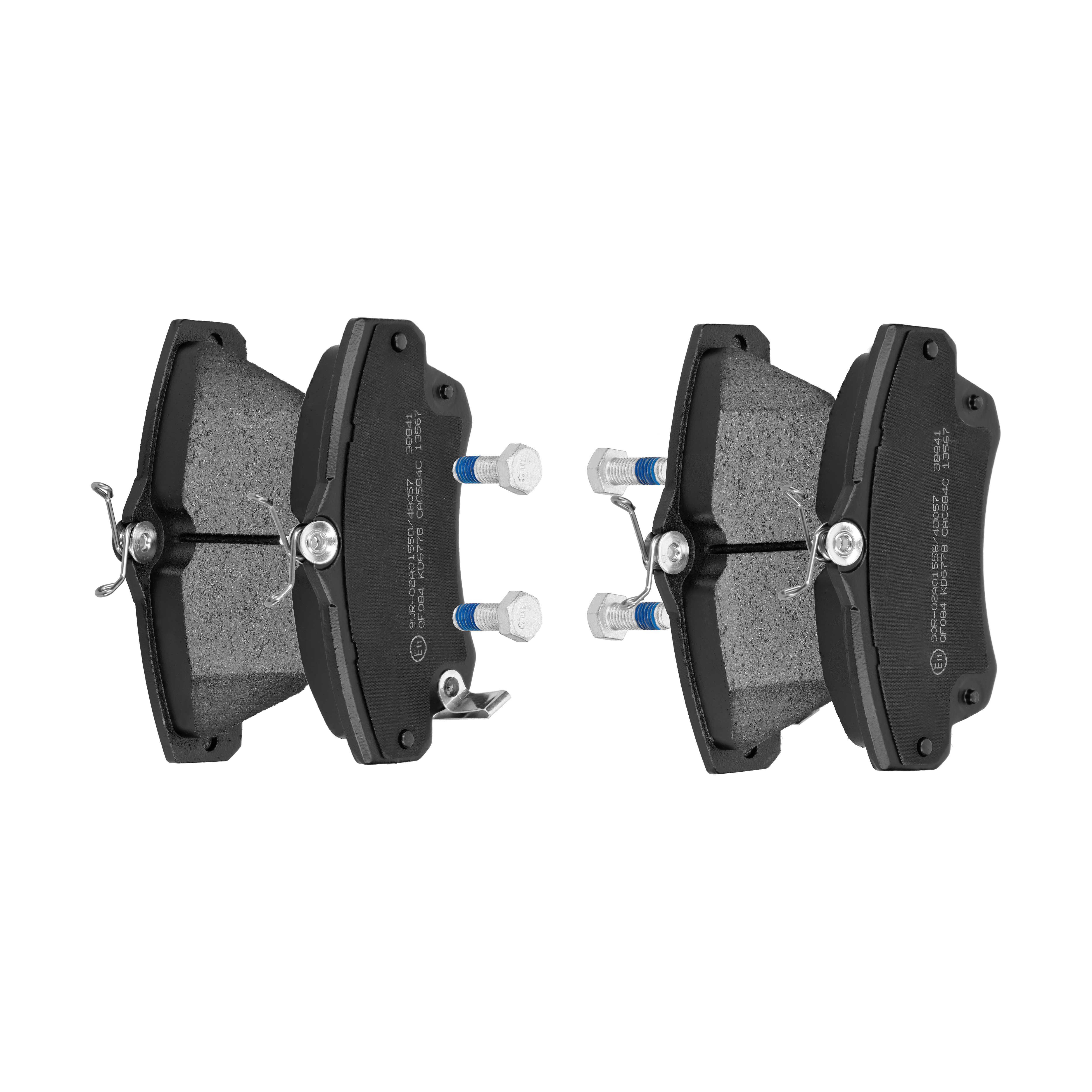 F.BECKER Bremseklodser 10411207 for FIAT / LANCIA CHRYSLER DODGE