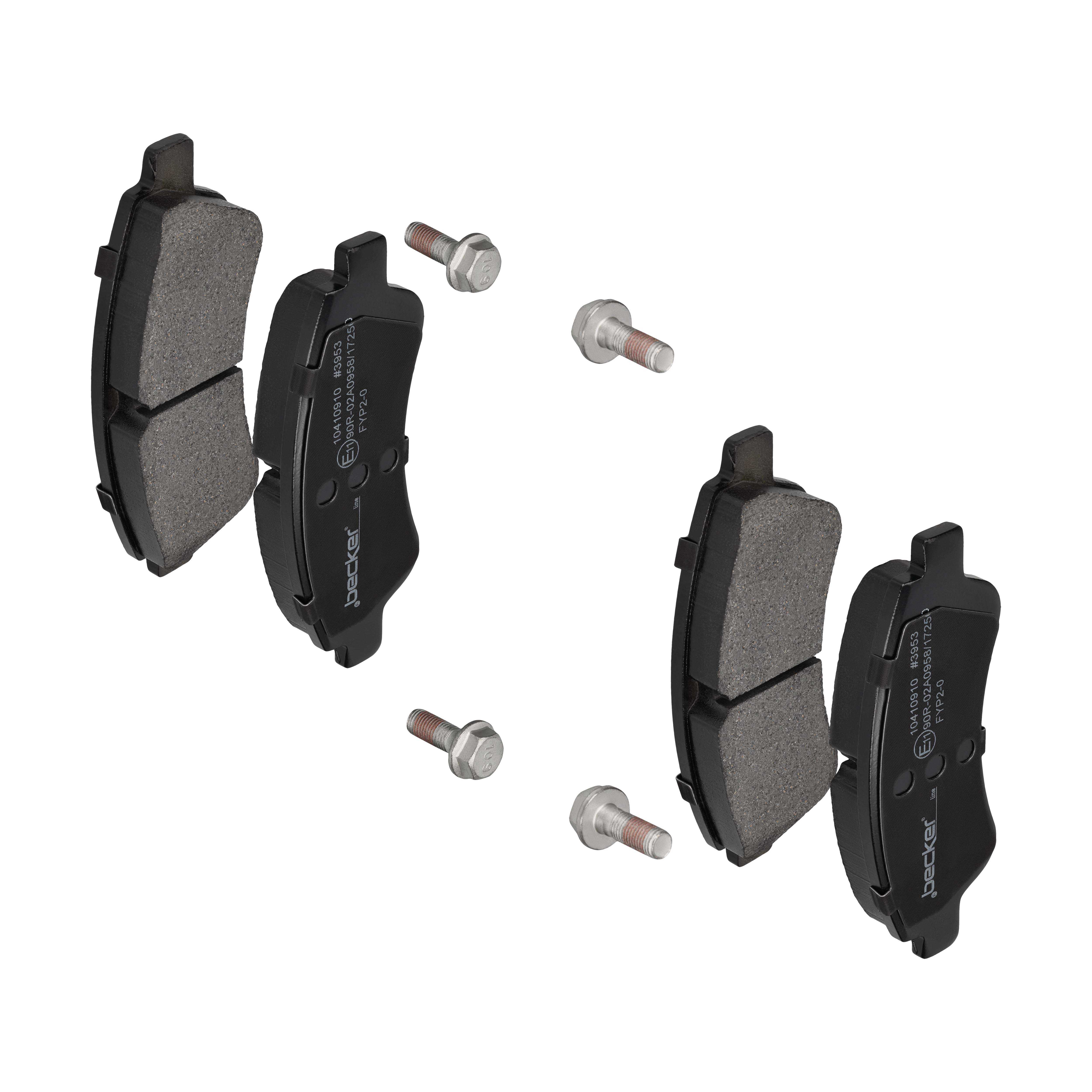 F.BECKER Bremseklodser 10410910 for CITROËN PEUGEOT OPEL DONGFENG FIAT