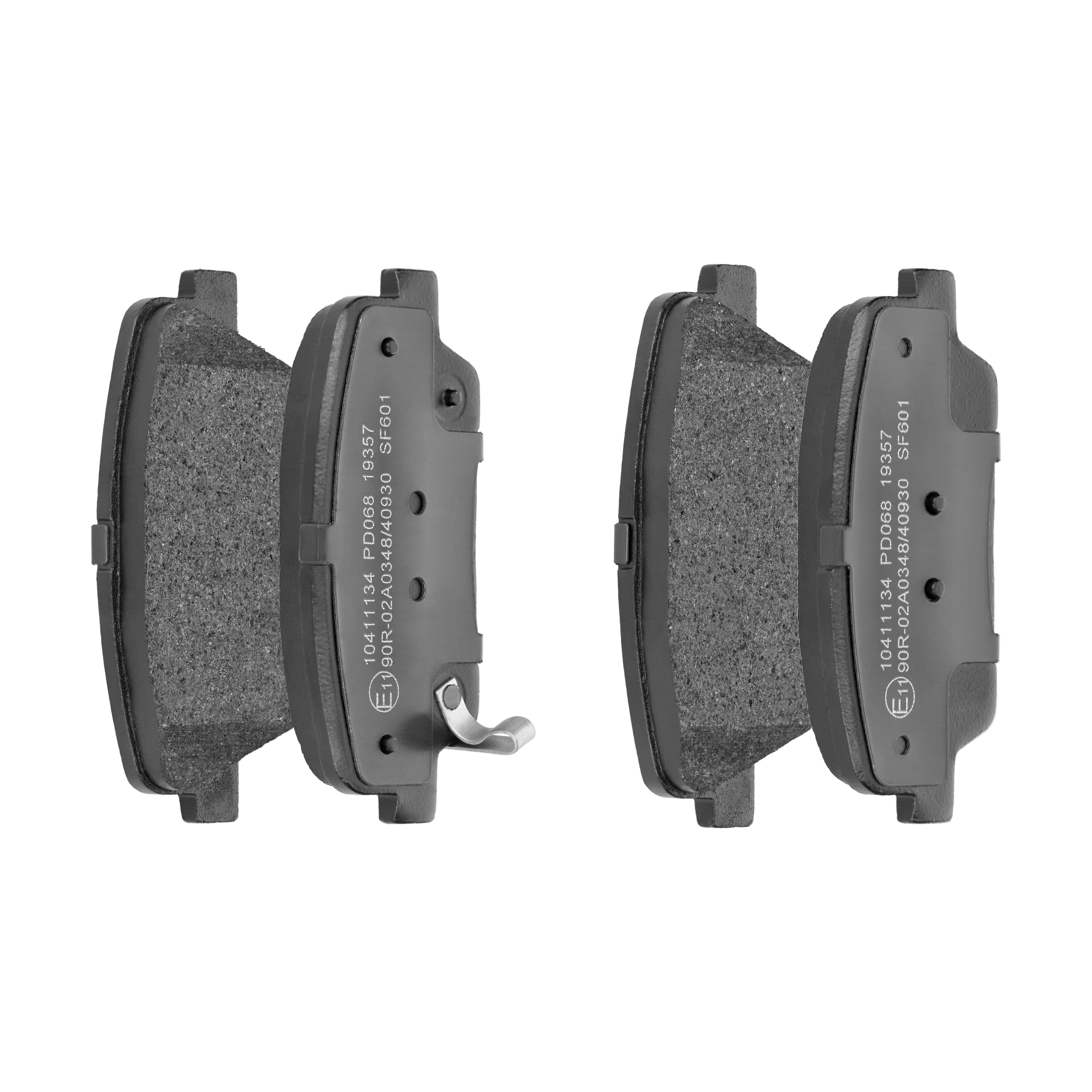 F.BECKER Bremseklodser 10411134 for KIA SSANGYONG GENESIS HYUNDAI