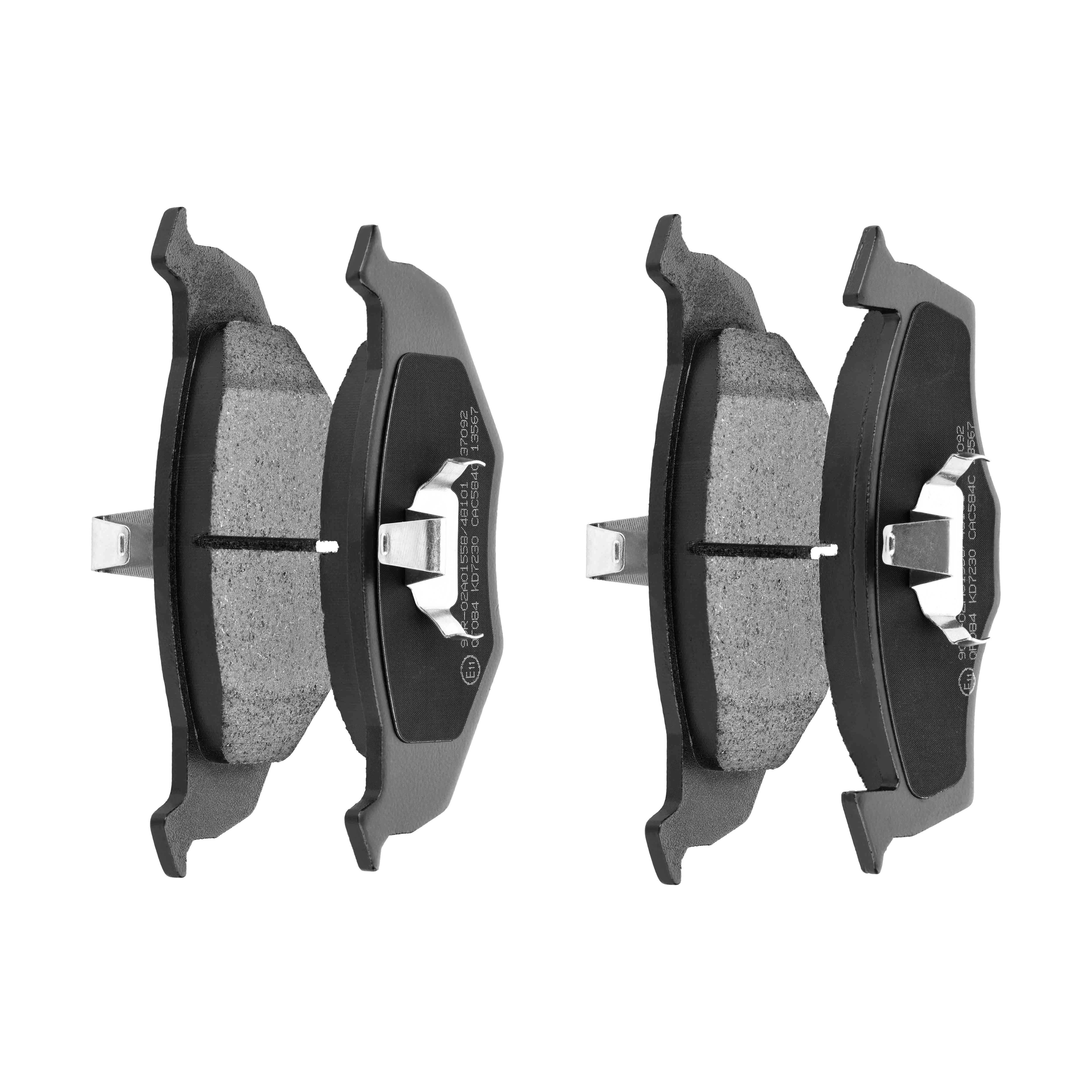 F.BECKER Bremseklodser 10411184 for SEAT VW