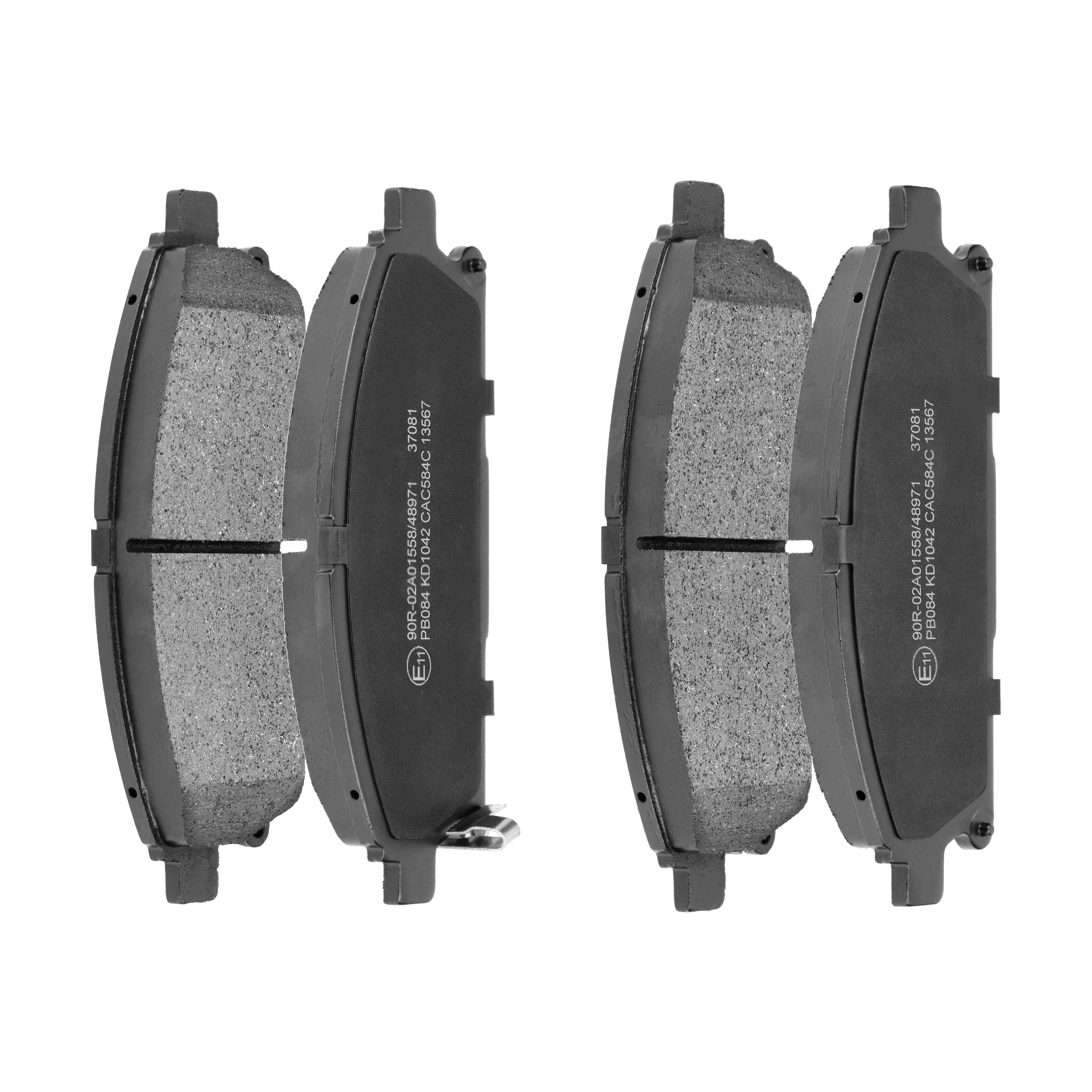 F.BECKER Bremseklodser 10411210 for NISSAN ACURA INFINITI