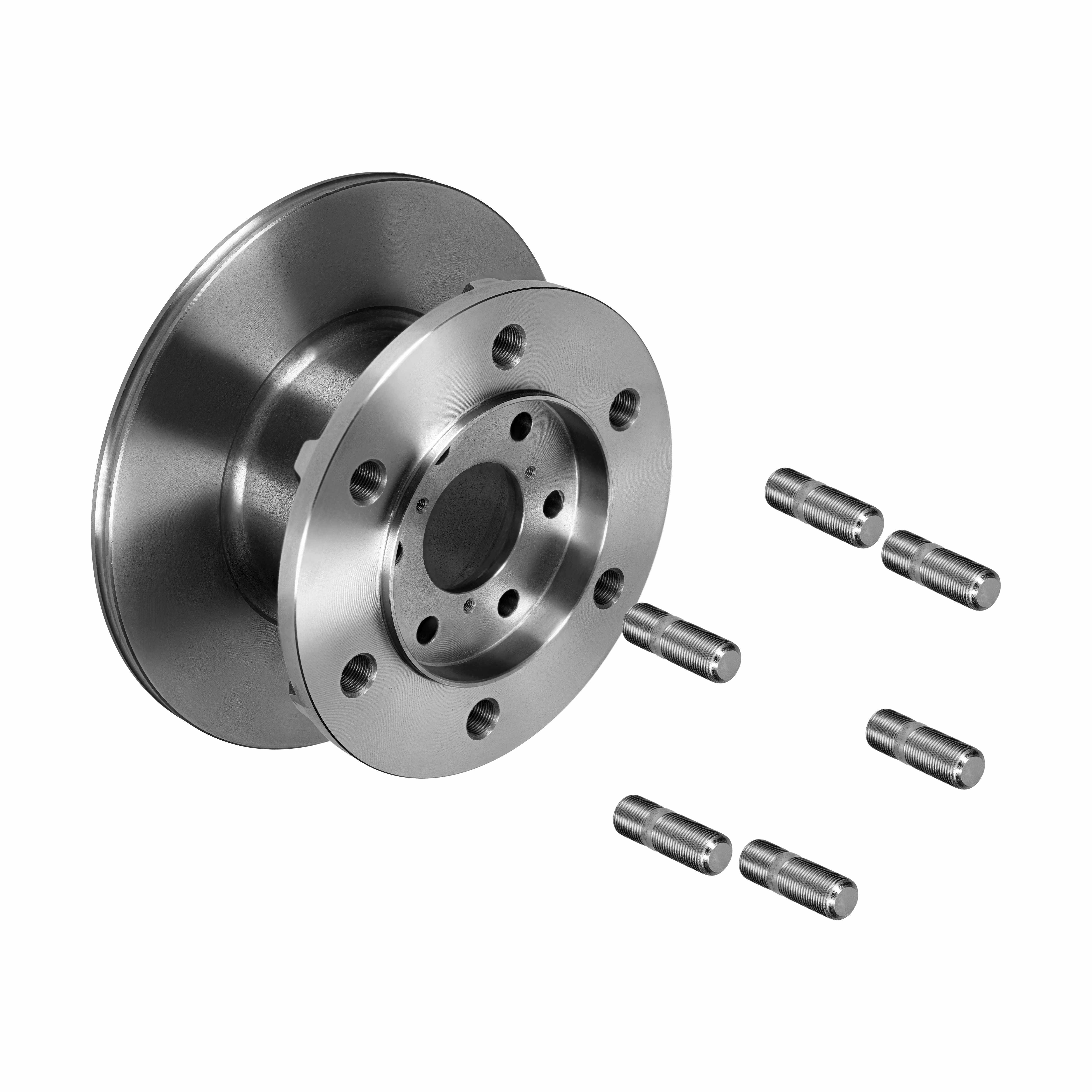 F.BECKER Bremseskive 10211764 fuld 267mm 14mm for IVECO