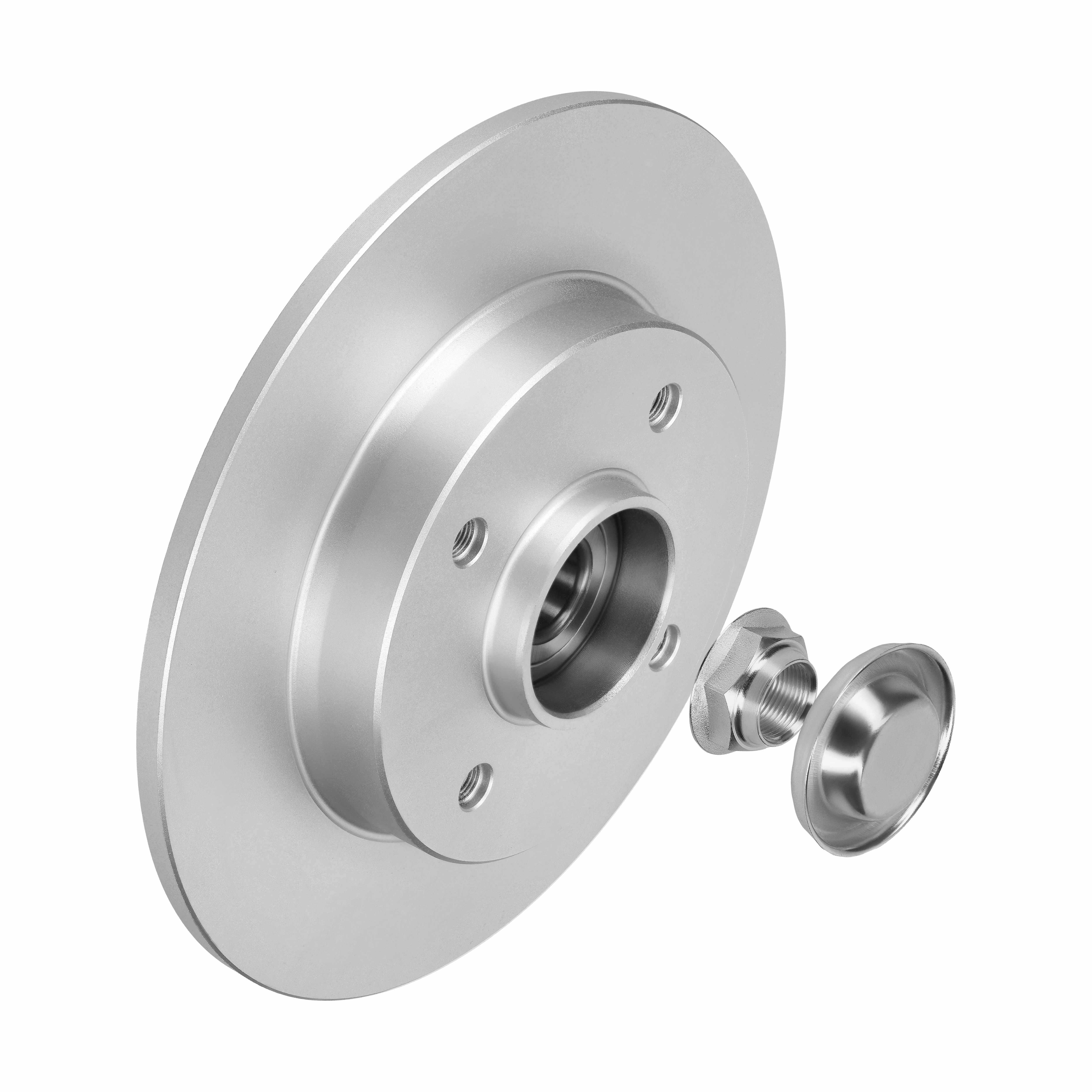 F.BECKER Bremseskive 10211177 fuld 249mm 9mm for CITROËN PEUGEOT