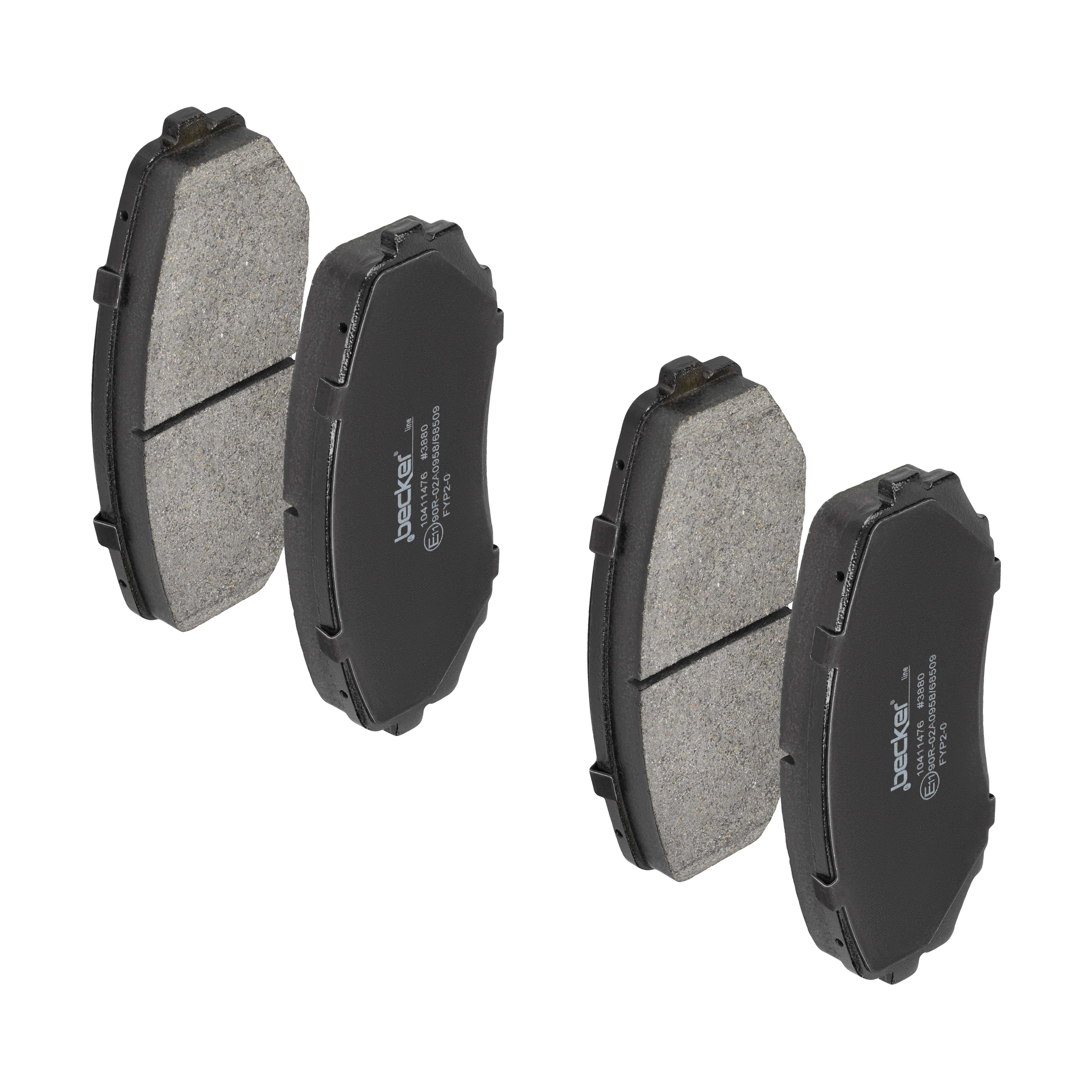 F.BECKER Bremseklodser 10411476 for FORD USA MAZDA