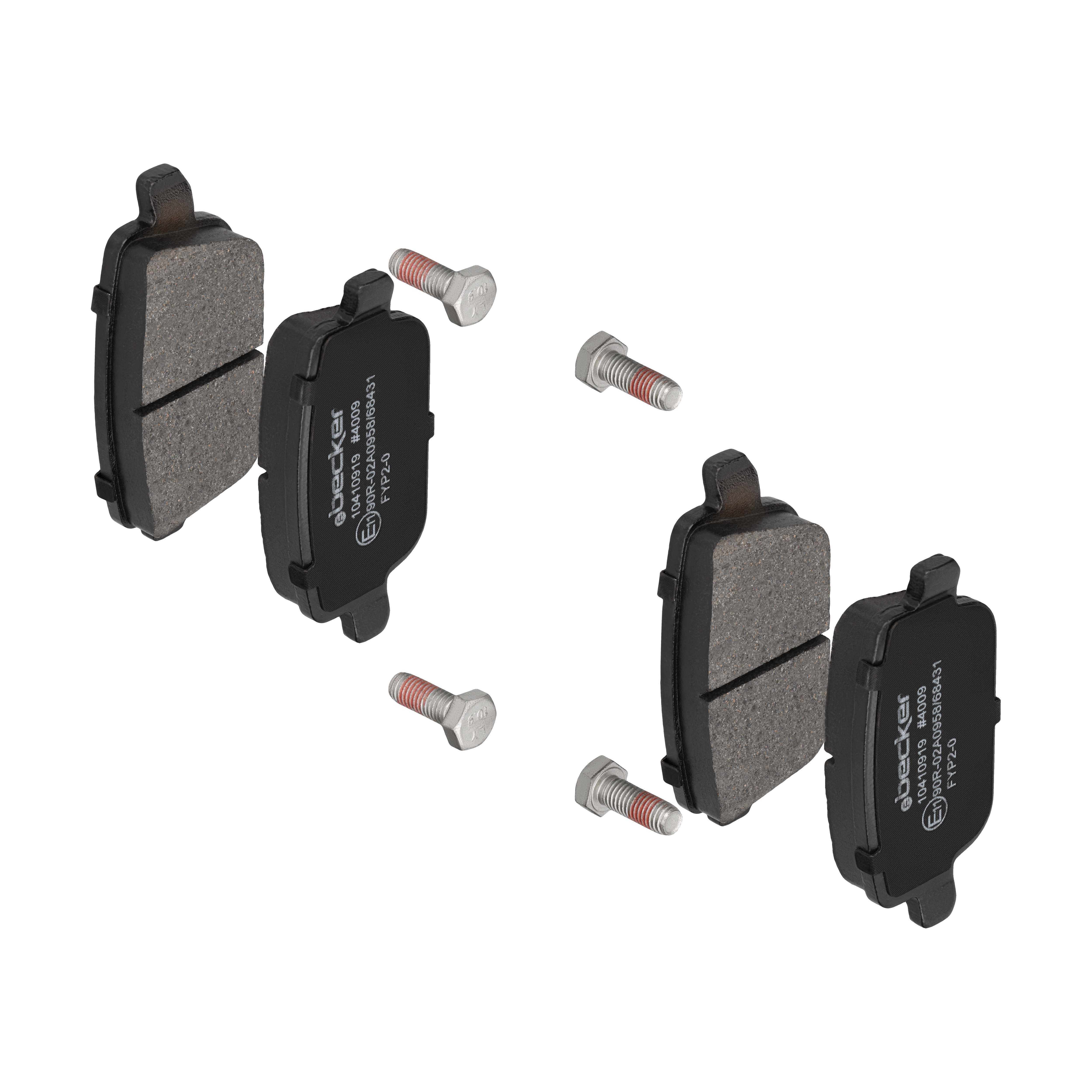 F.BECKER Bremseklodser 10410919 for FORD VOLVO LAND ROVER
