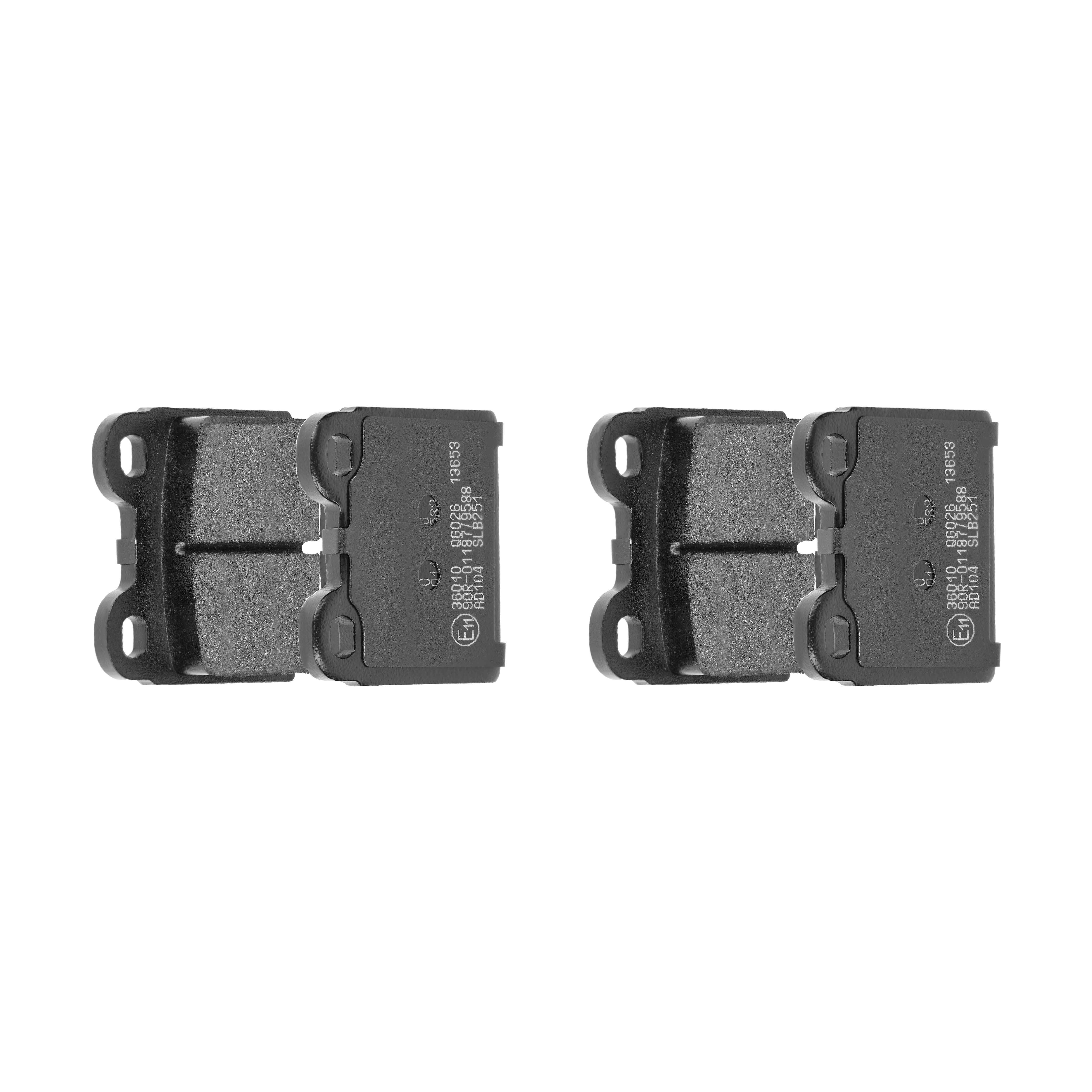 F.BECKER Bremseklodser 10411518 for SAAB ALFA ROMEO BMW ALFAROME/FIAT/LANCI