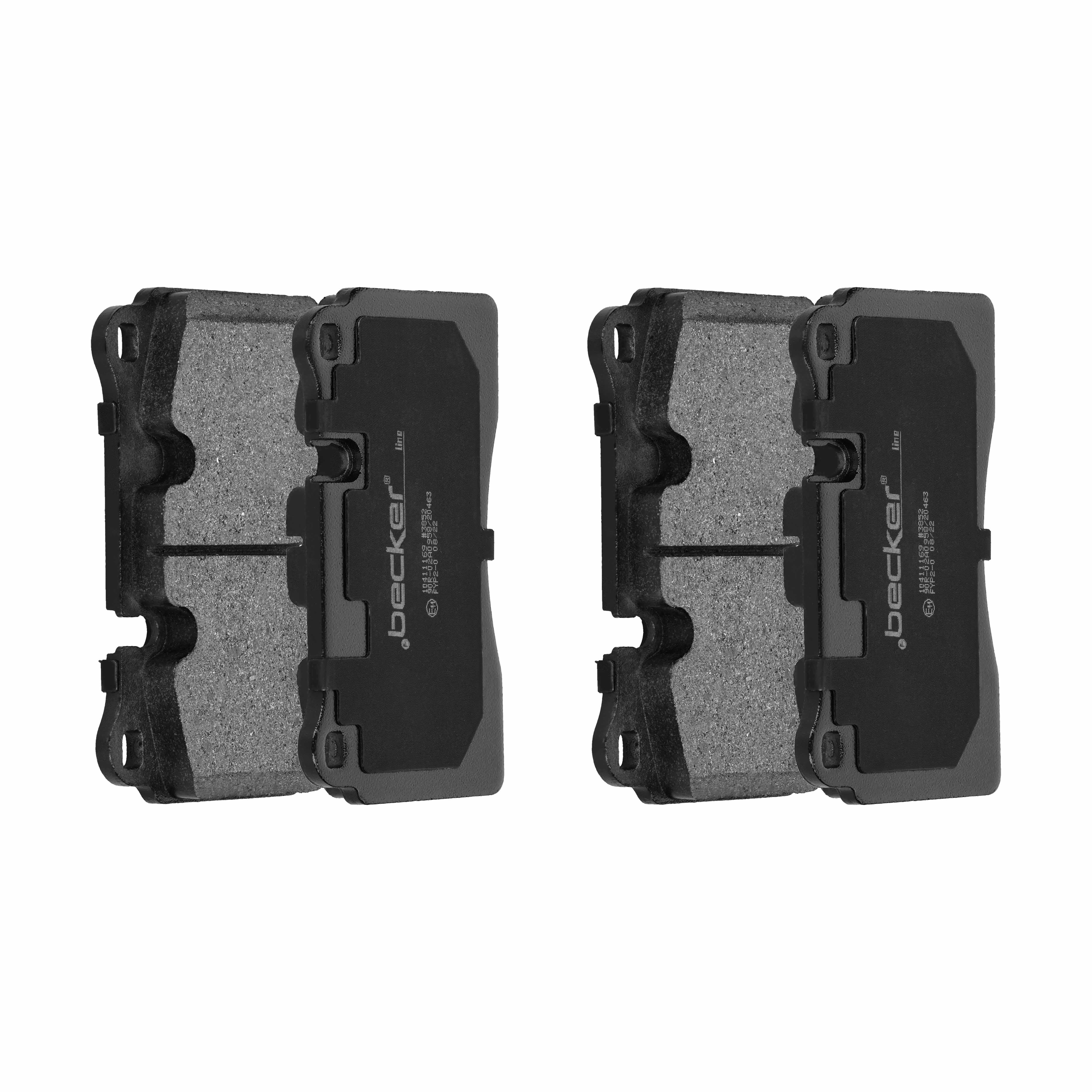 F.BECKER Bremseklodser 10411169 for VW FIAT / LANCIA VAG SEAT DODGE NIO