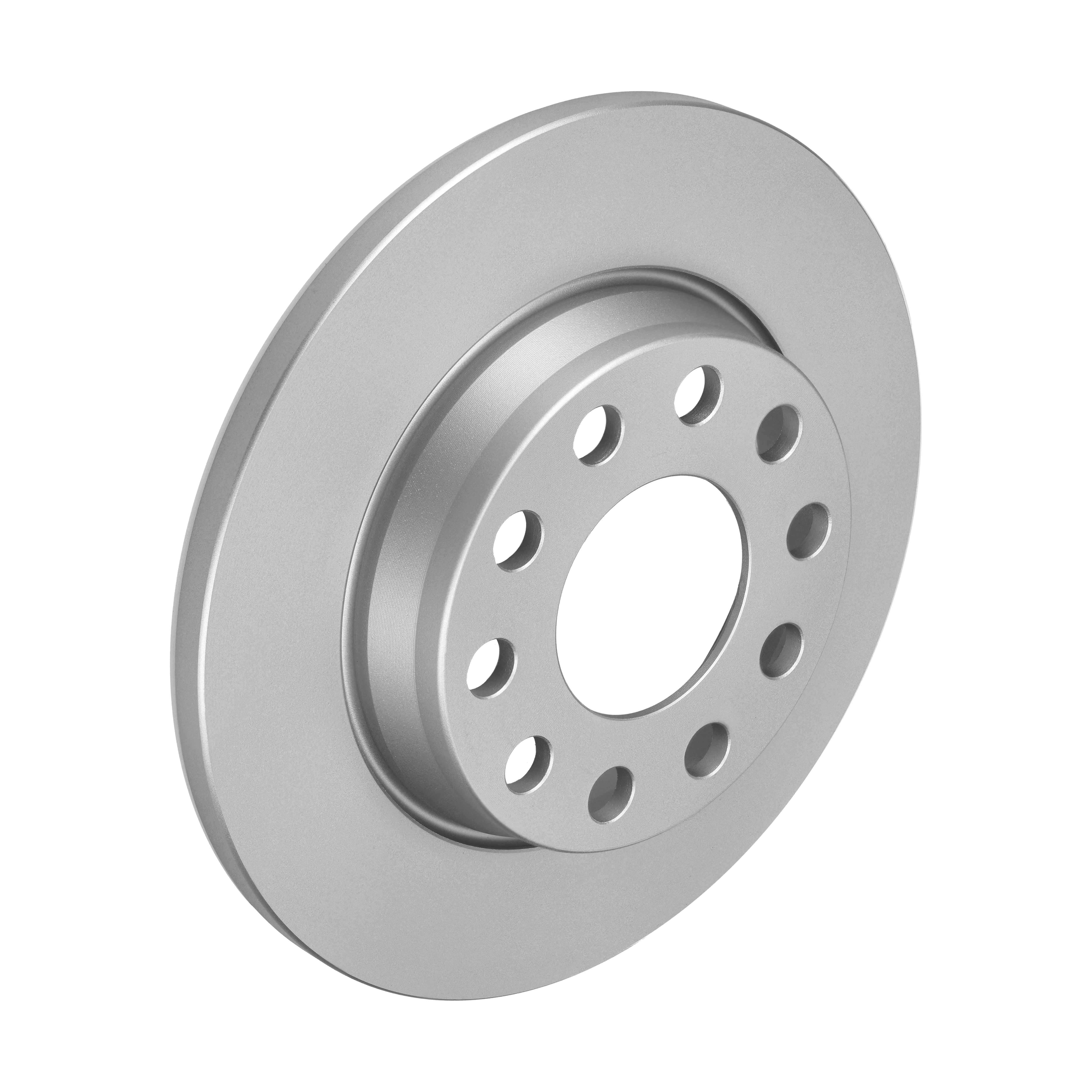 F.BECKER Bremseskive 10211243 fuld 255mm 12mm for SEAT AUDI