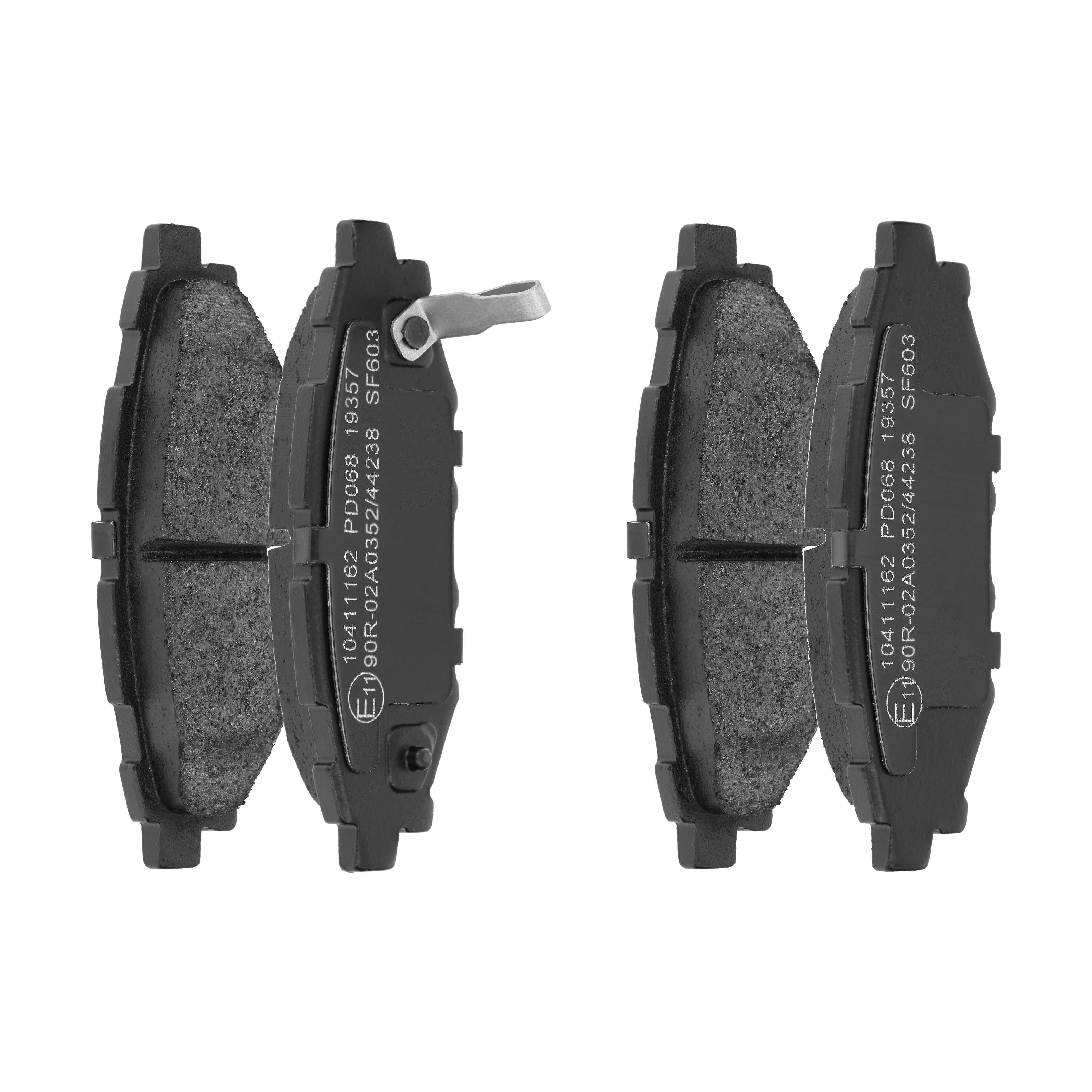 F.BECKER Bremseklodser 10411162 for SUBARU TOYOTA