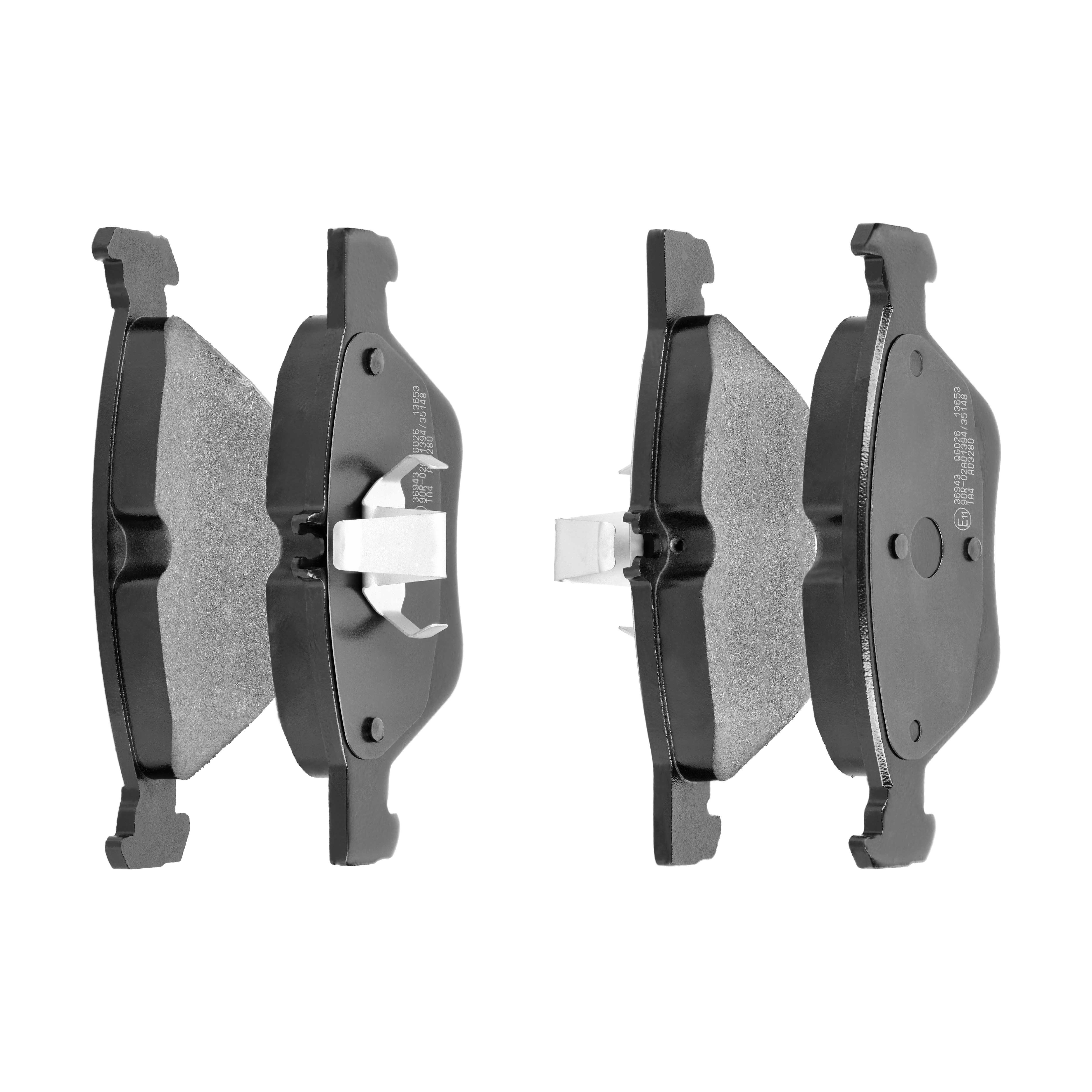 F.BECKER Bremseklodser 10411363 for CHRYSLER FIAT / LANCIA MERCEDES-BENZ