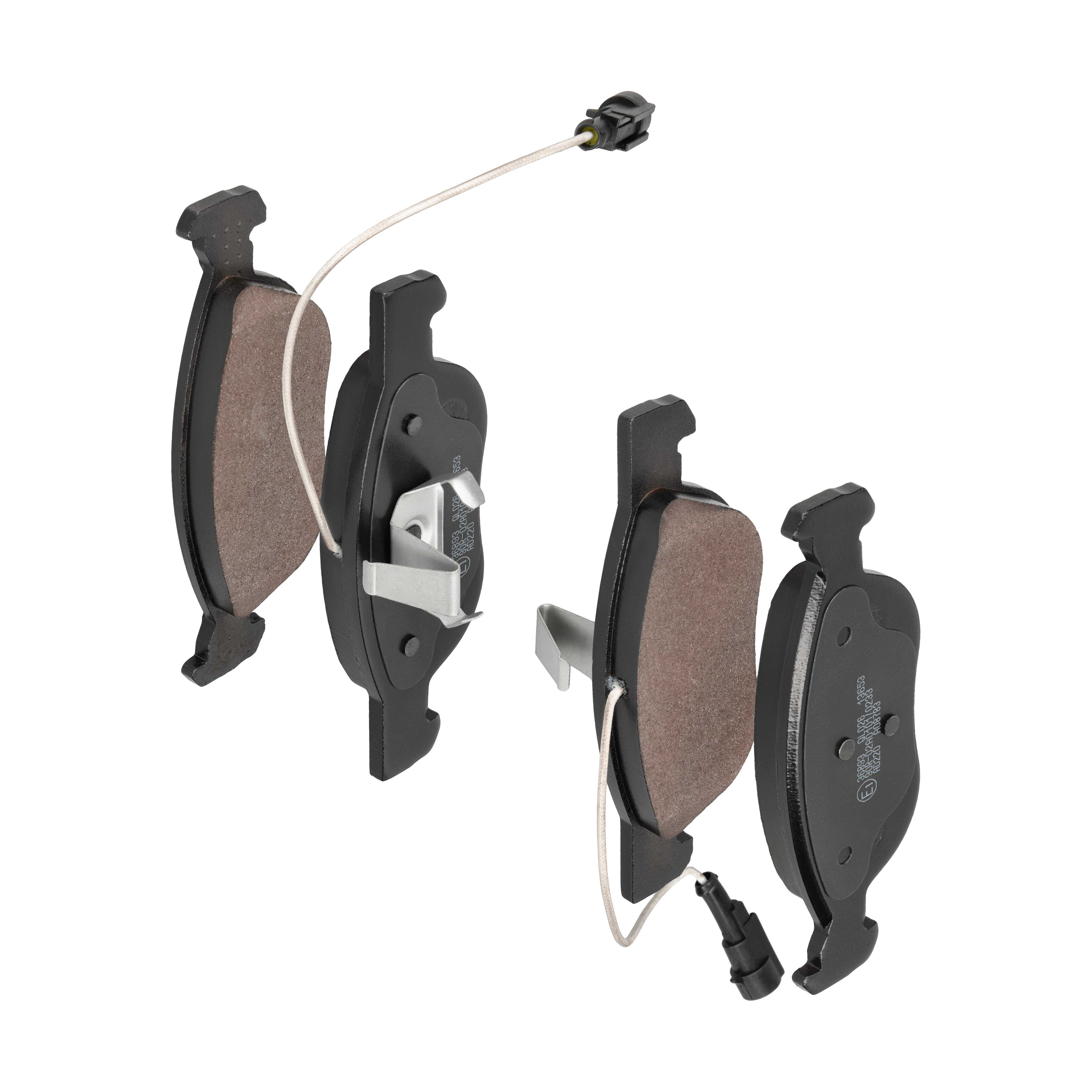 F.BECKER Bremseklodser 10411522 for LANCIA FIAT ALFAROME/FIAT/LANCI
