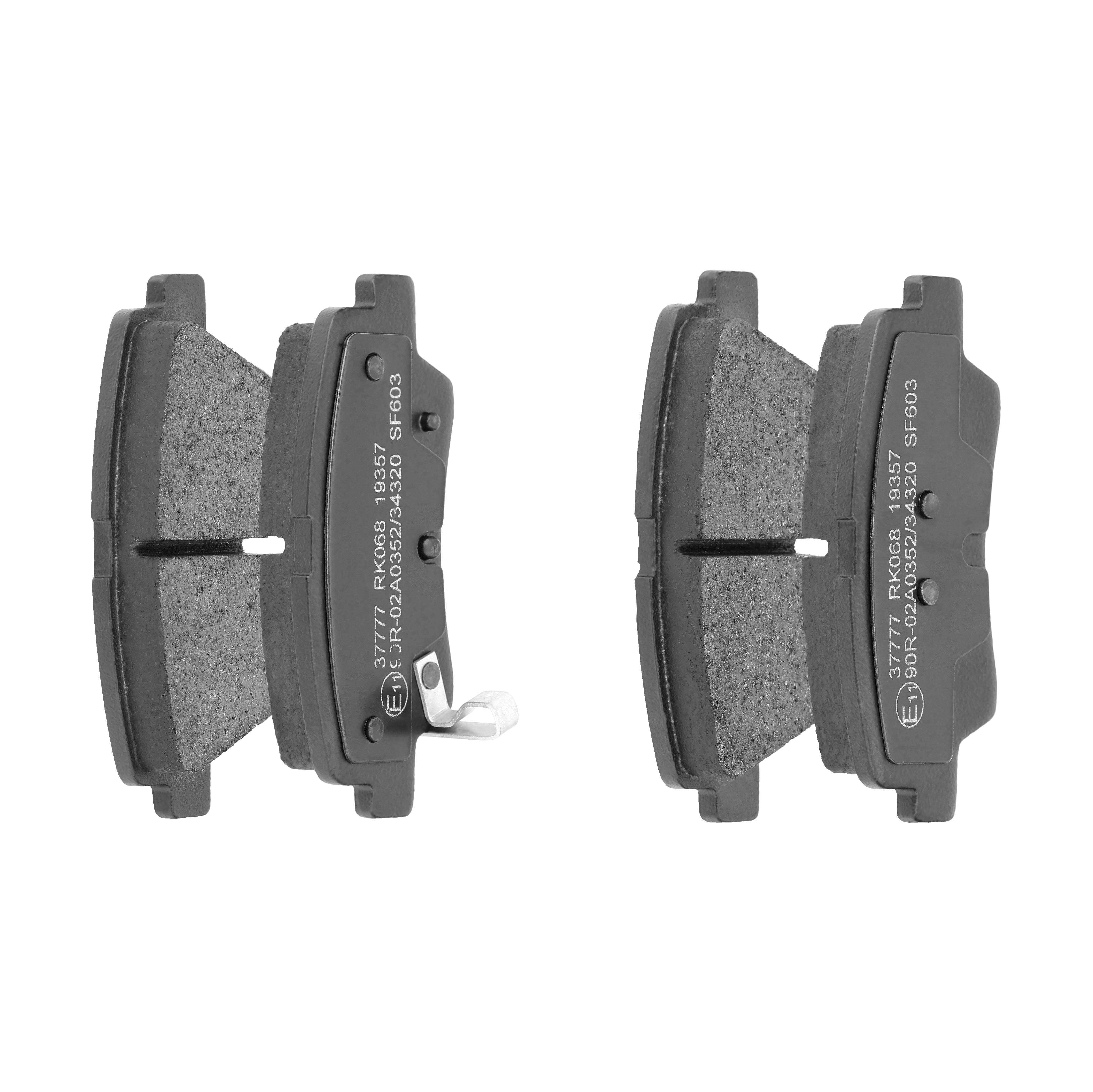 F.BECKER Bremseklodser 10410944 for GEELY CHANGAN KG MOBILITY SSANGYONG KIA HYUNDAI EMGRAND