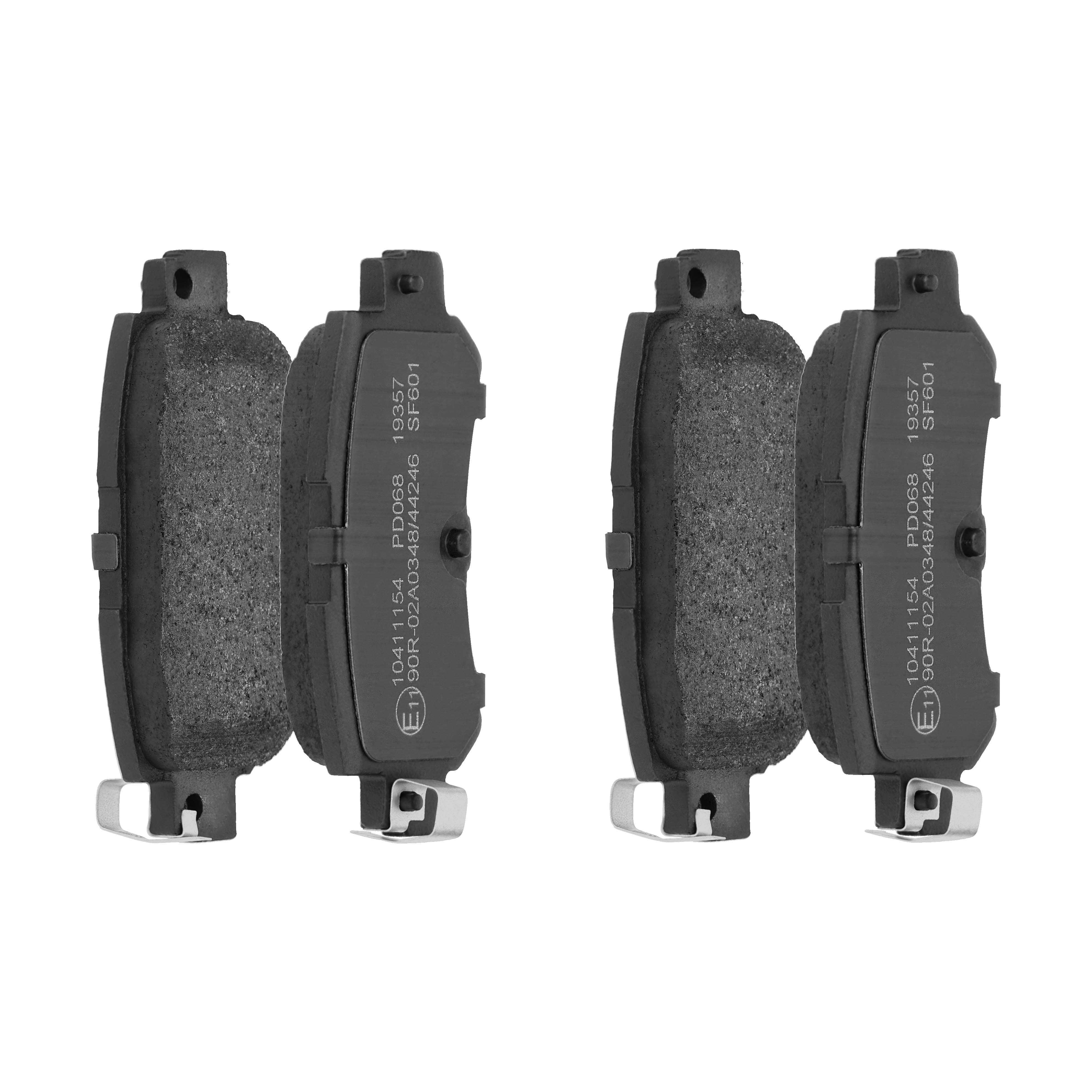 F.BECKER Bremseklodser 10411154 for MAZDA