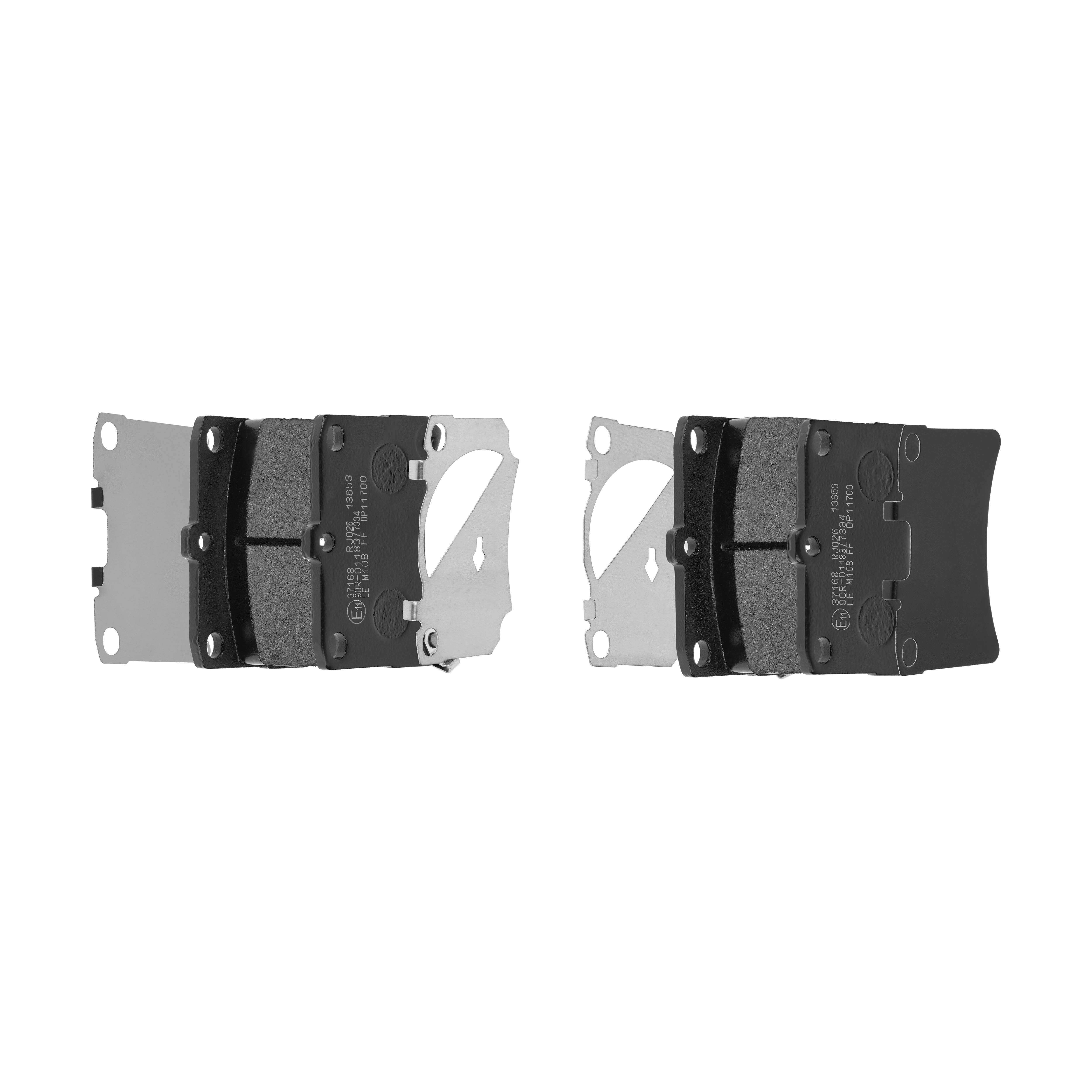 F.BECKER Bremseklodser 10411404 for PERODUA DAIHATSU