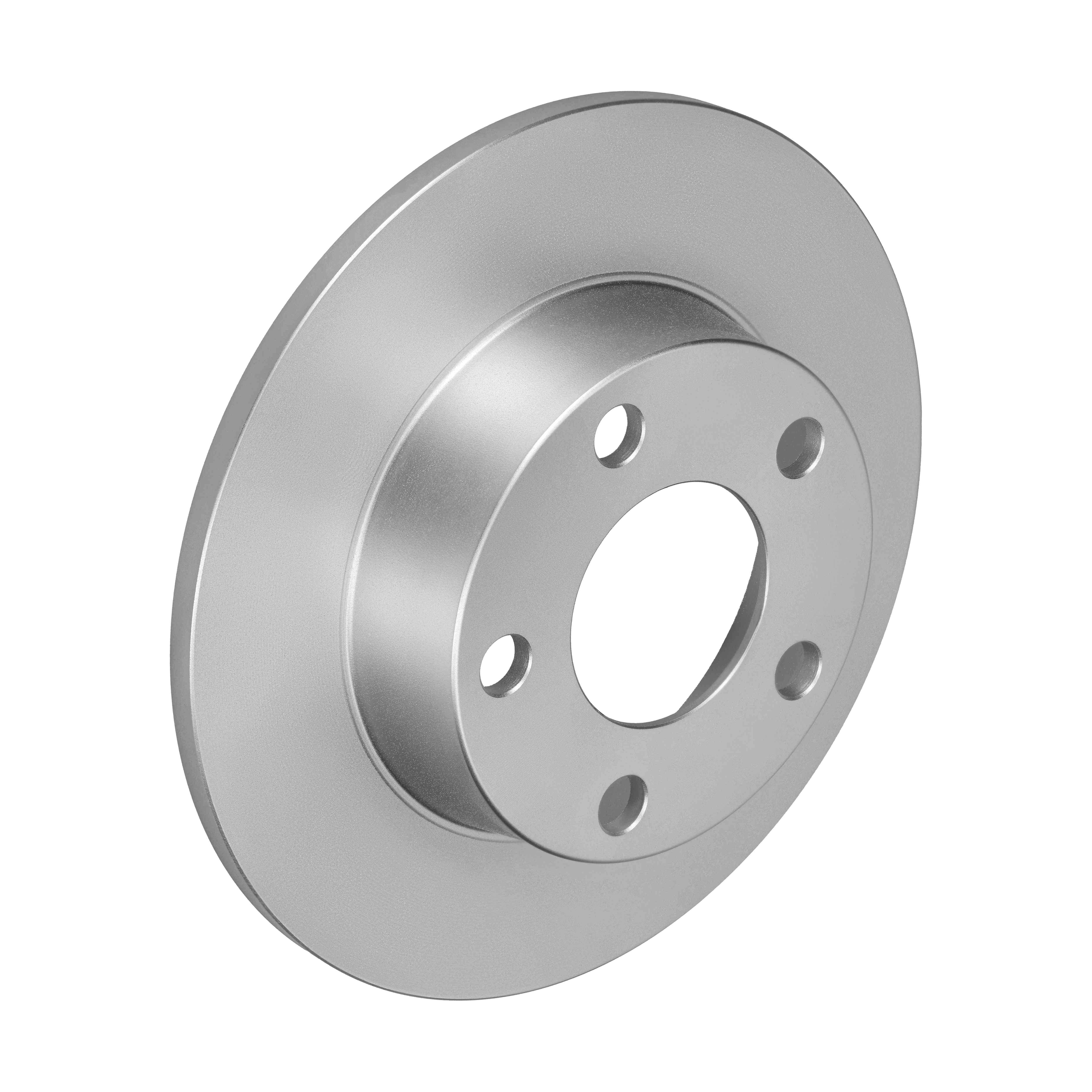 F.BECKER Bremseskive 10211339 fuld 255mm 10mm for AUDI