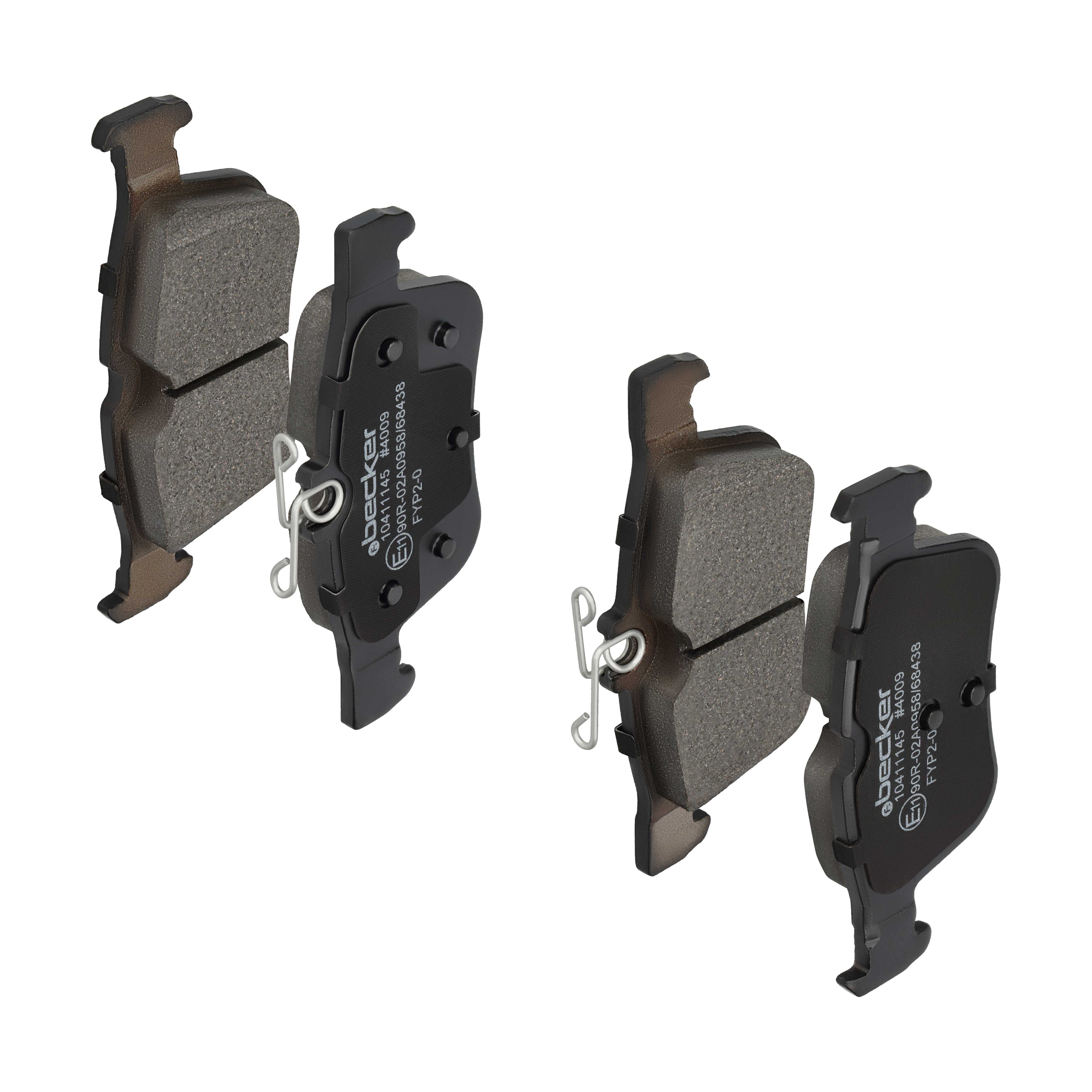 F.BECKER Bremseklodser 10411145 for FORD FORD USA