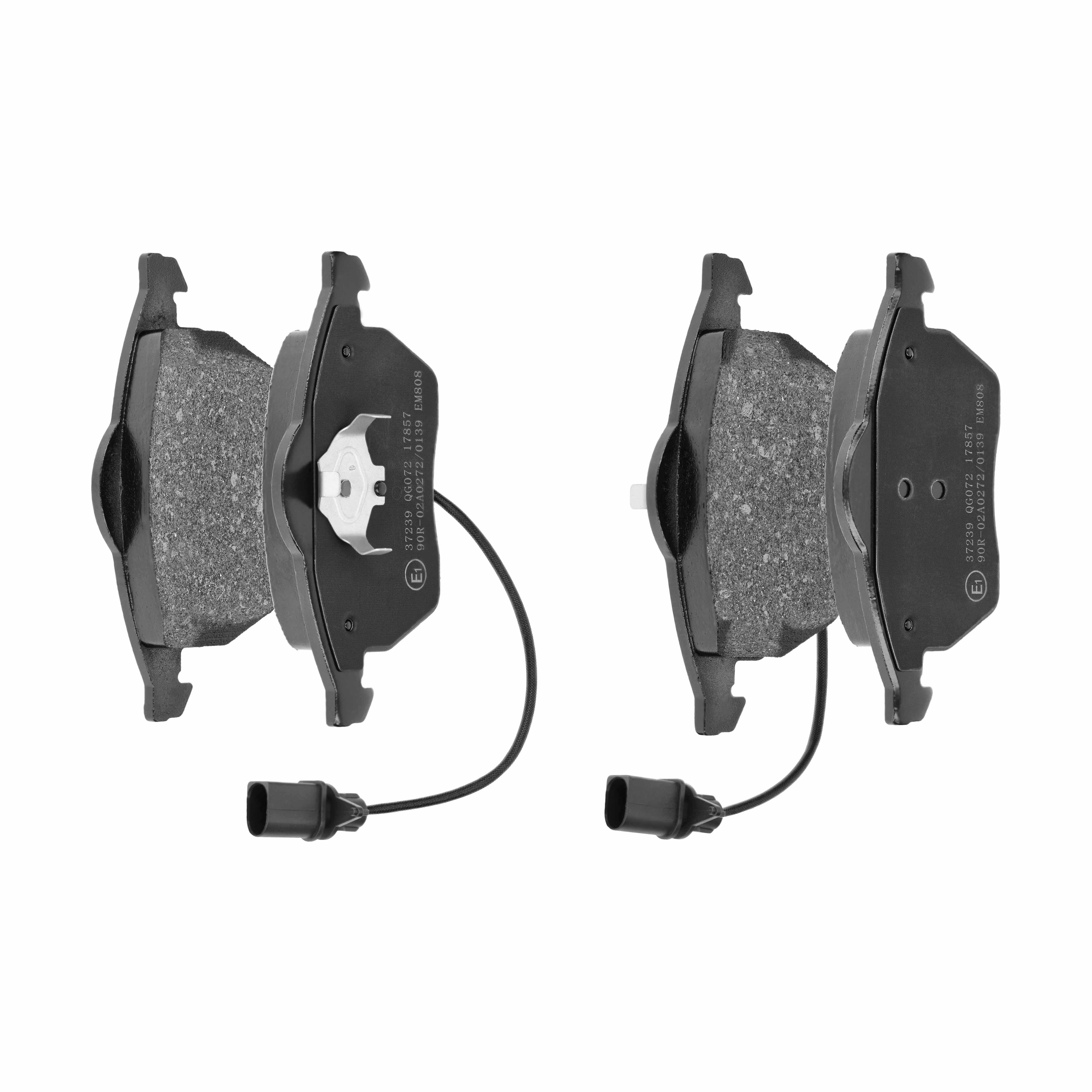F.BECKER Bremseklodser 10411370 for SEAT