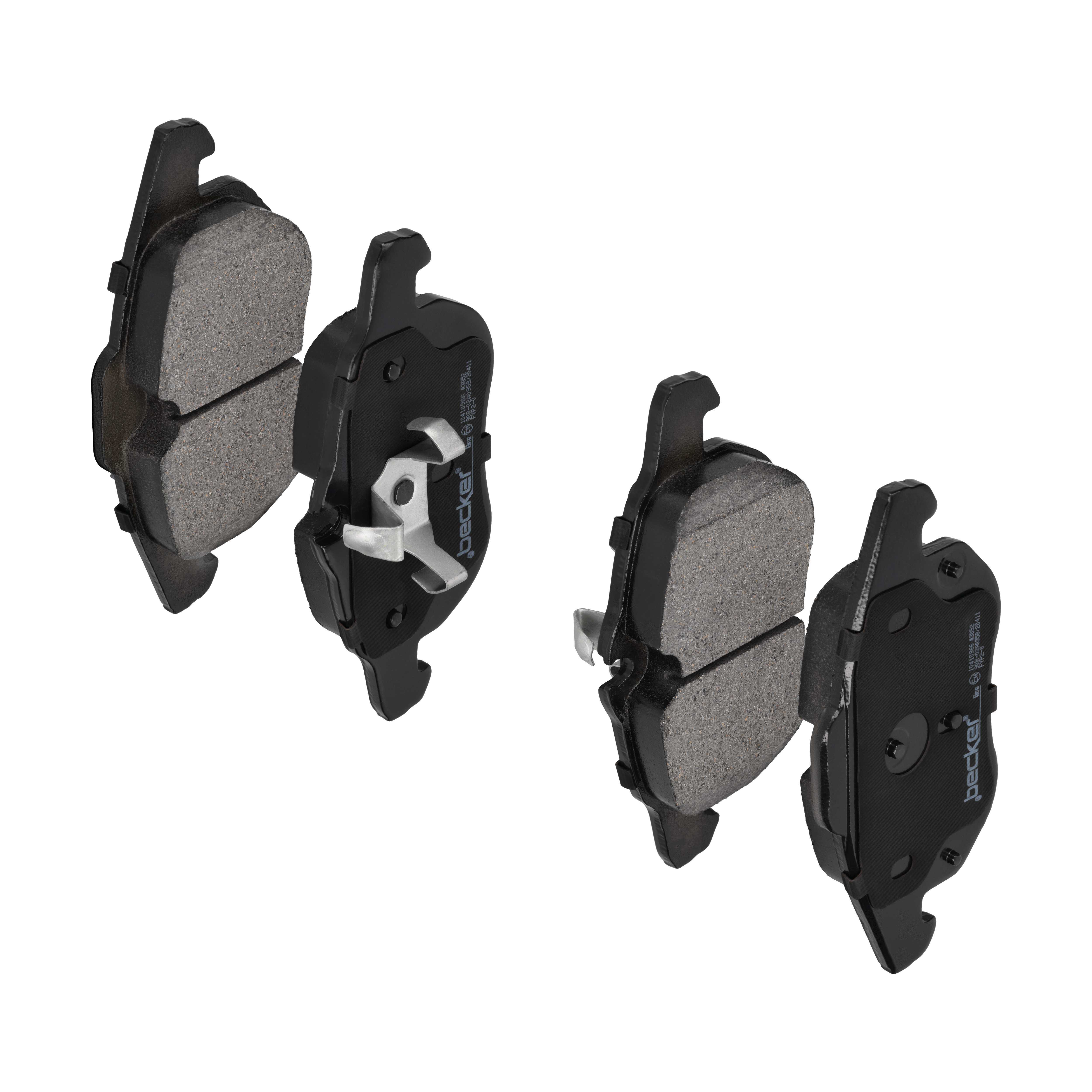 F.BECKER Bremseklodser 10410966 for OPEL SAAB FIAT CHEVROLET VAUXHALL