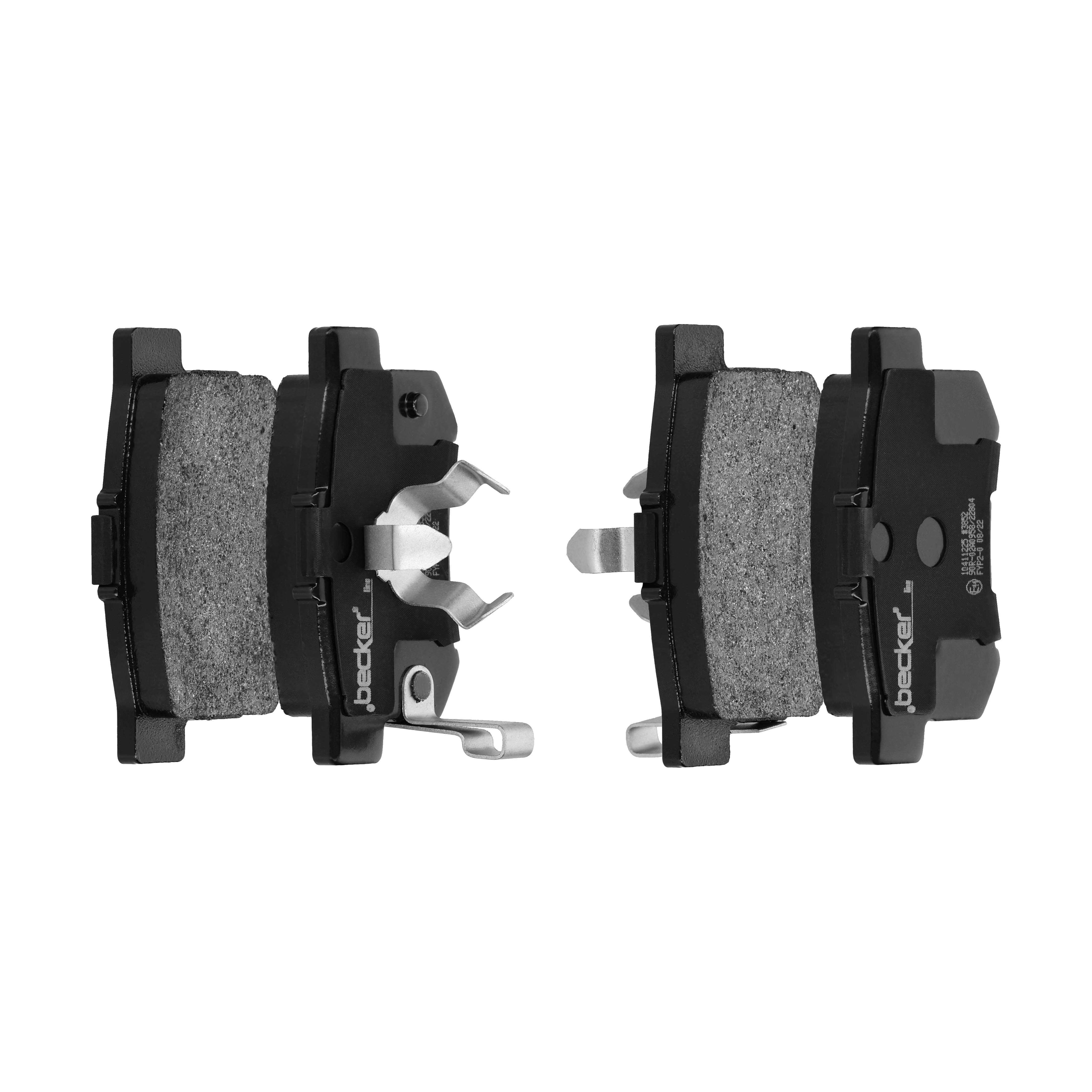 F.BECKER Bremseklodser 10411225 for HONDA ACURA