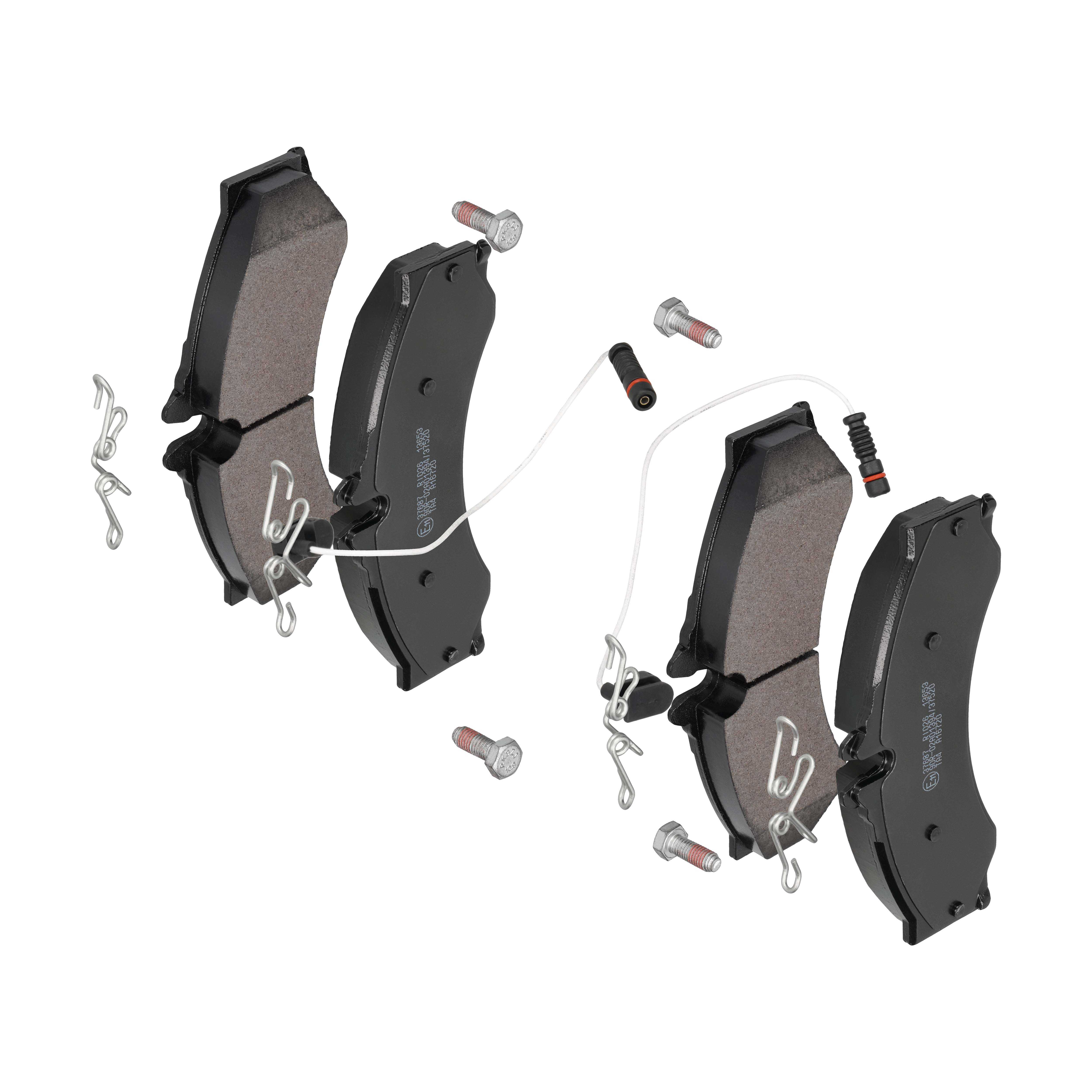 F.BECKER Bremseklodser 10412328 for CHRYSLER VAG MERCEDES-BENZ FIAT / LANCIA