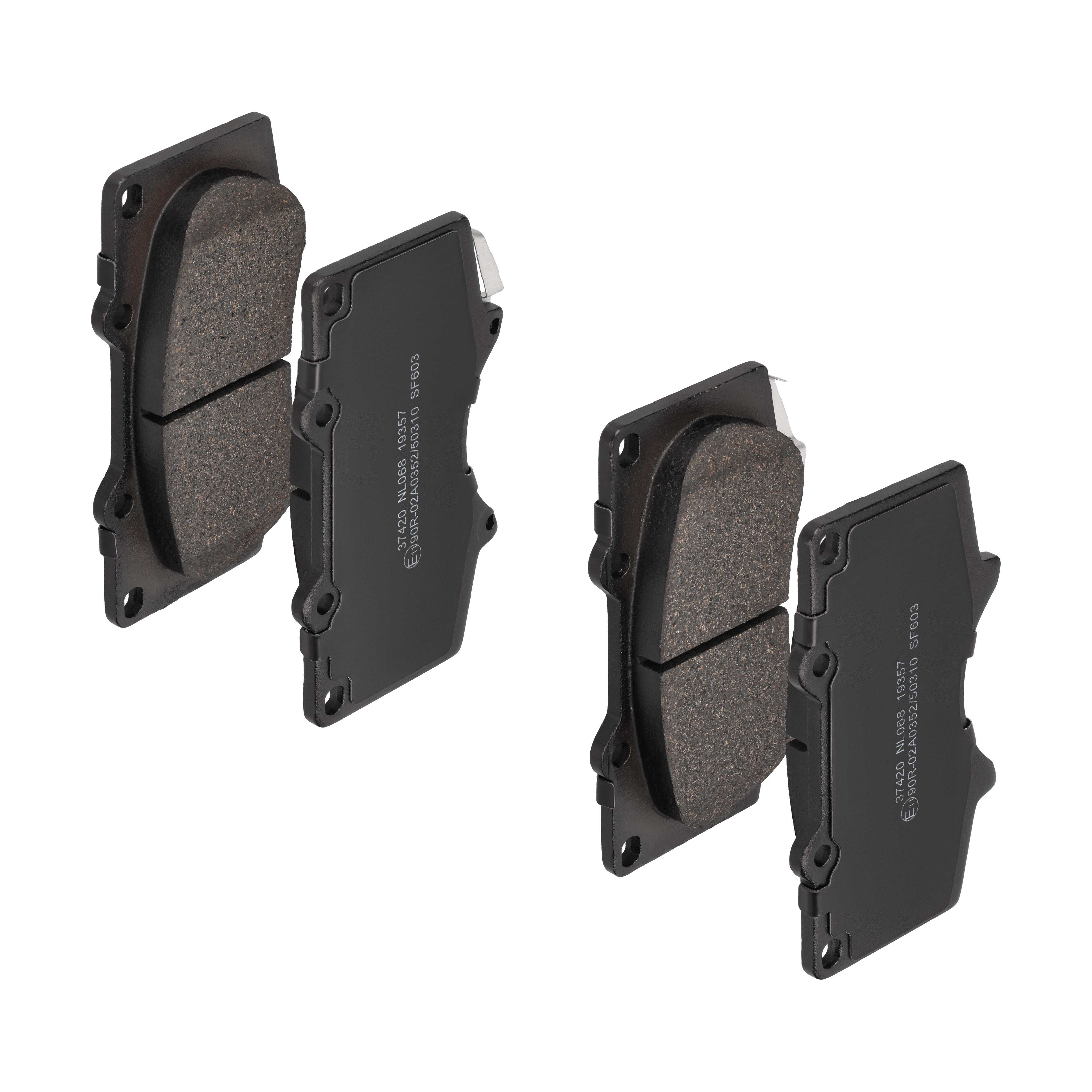 F.BECKER Bremseklodser 10412260 for TOYOTA JAC LEXUS MITSUBISHI