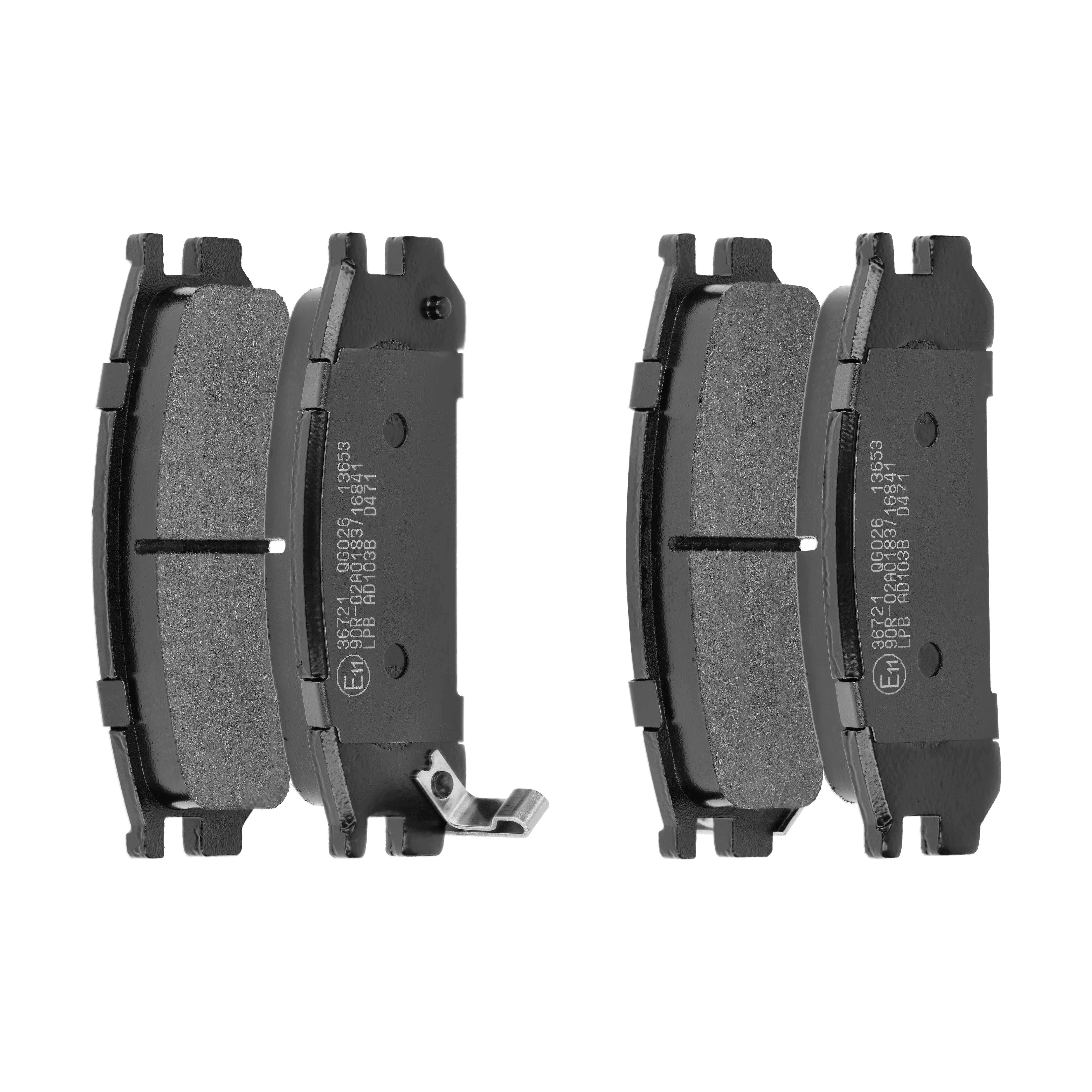 F.BECKER Bremseklodser 10411642 for SUBARU