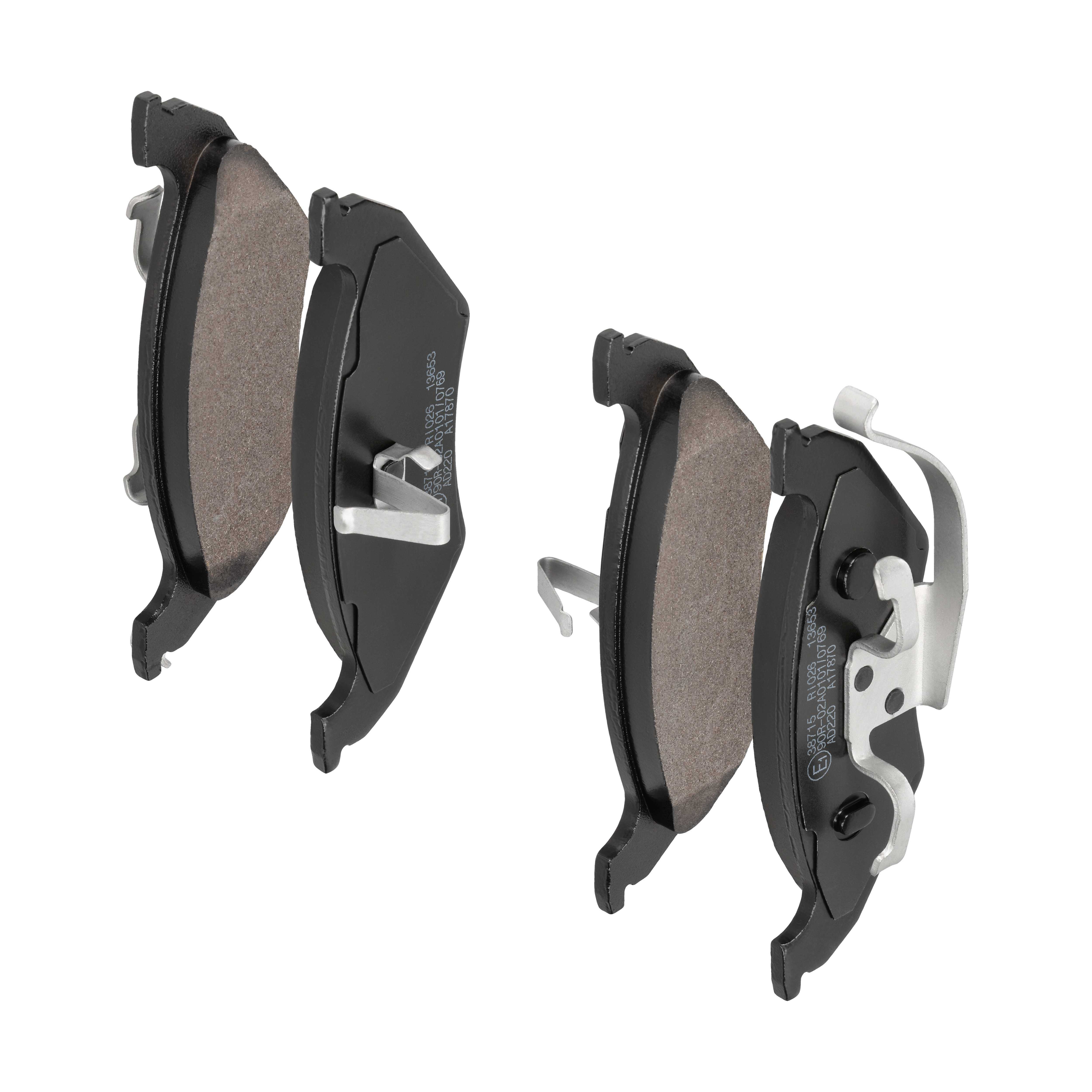 F.BECKER Bremseklodser 10412526 for PLYMOUTH CHRYSLER FIAT / LANCIA MERCURY LINCOLN
