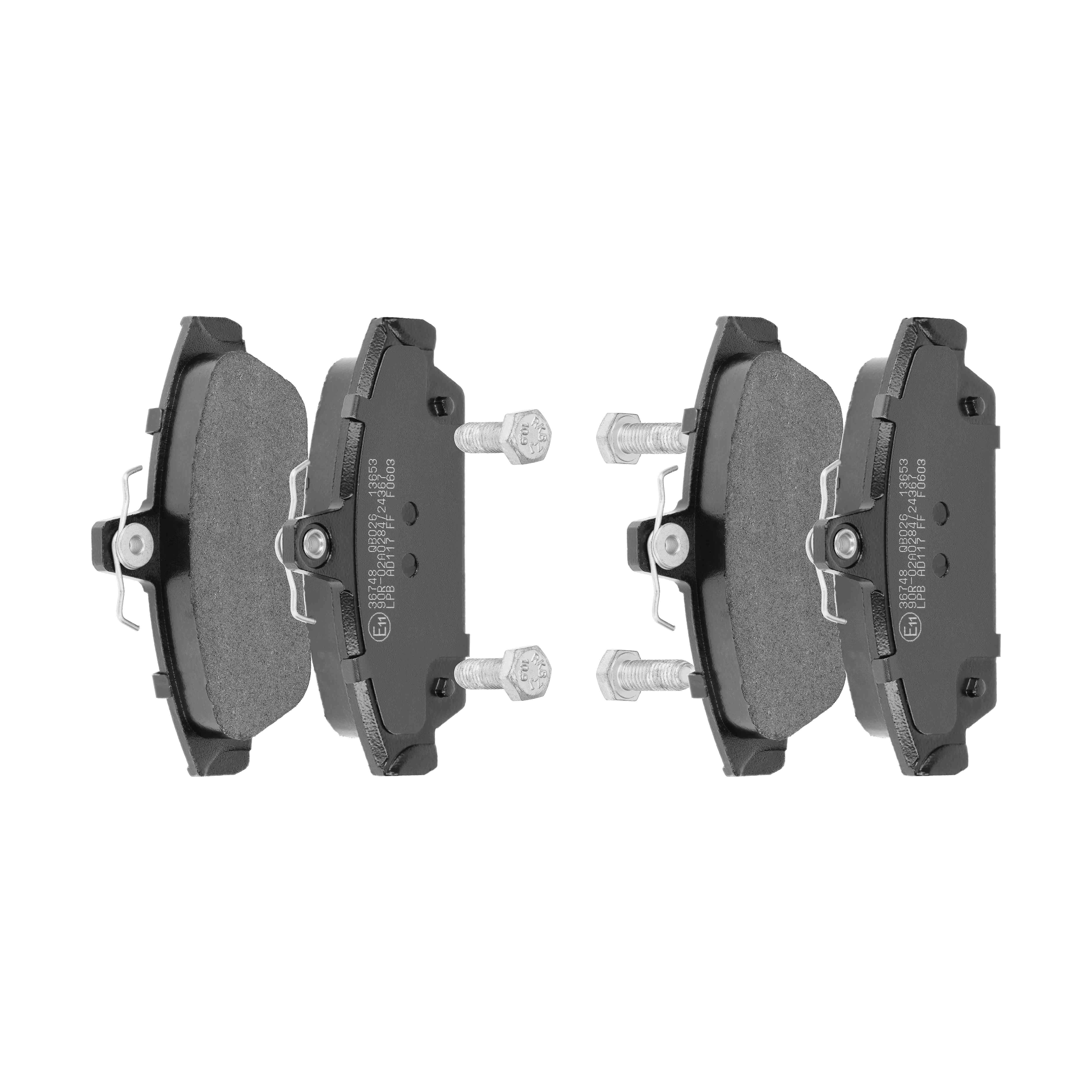 F.BECKER Bremseklodser 10411616 for MG ROVER