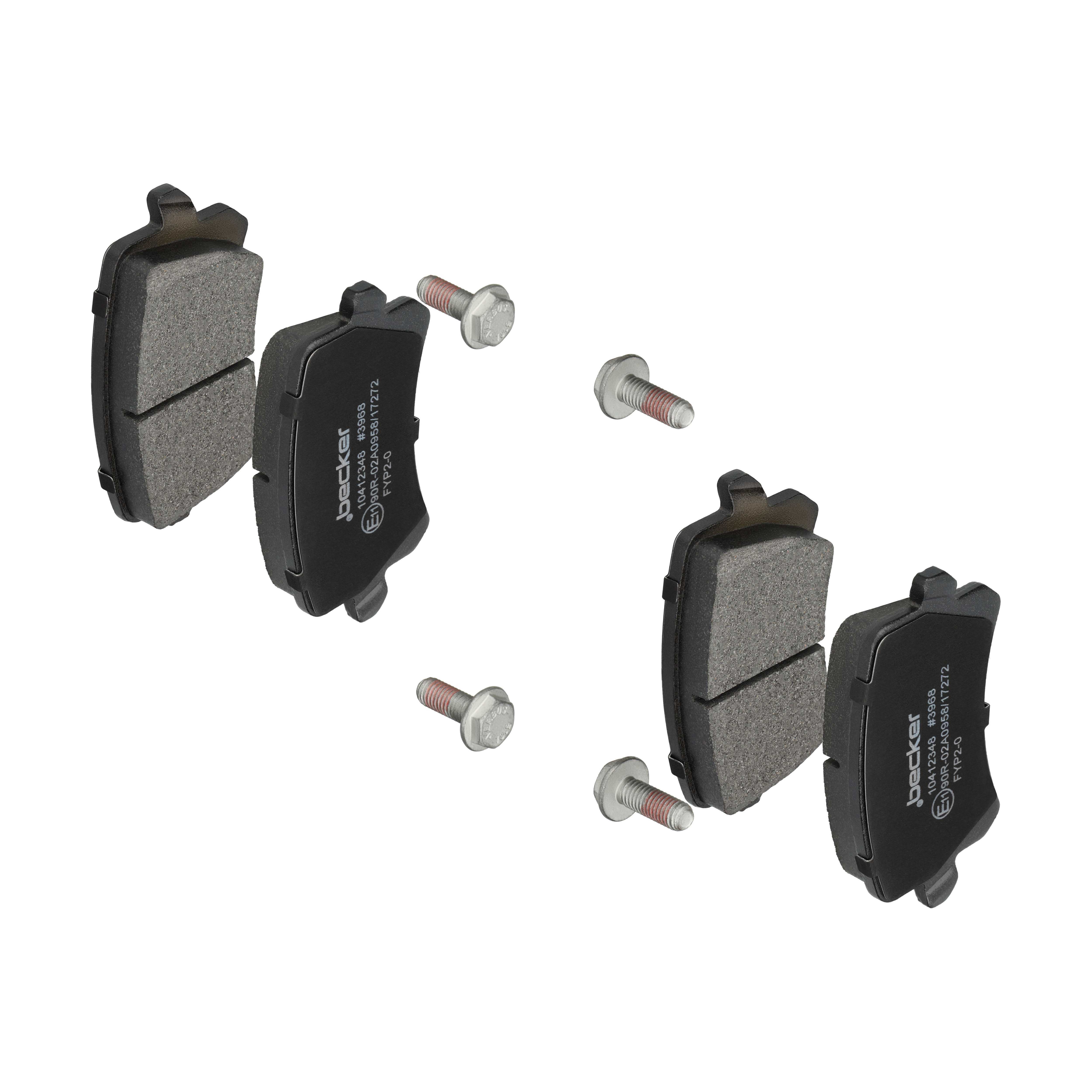 F.BECKER Bremseklodser 10412348 for VW SEAT VAG CHANGAN HAVAL GREAT WALL SAIC MOTOR