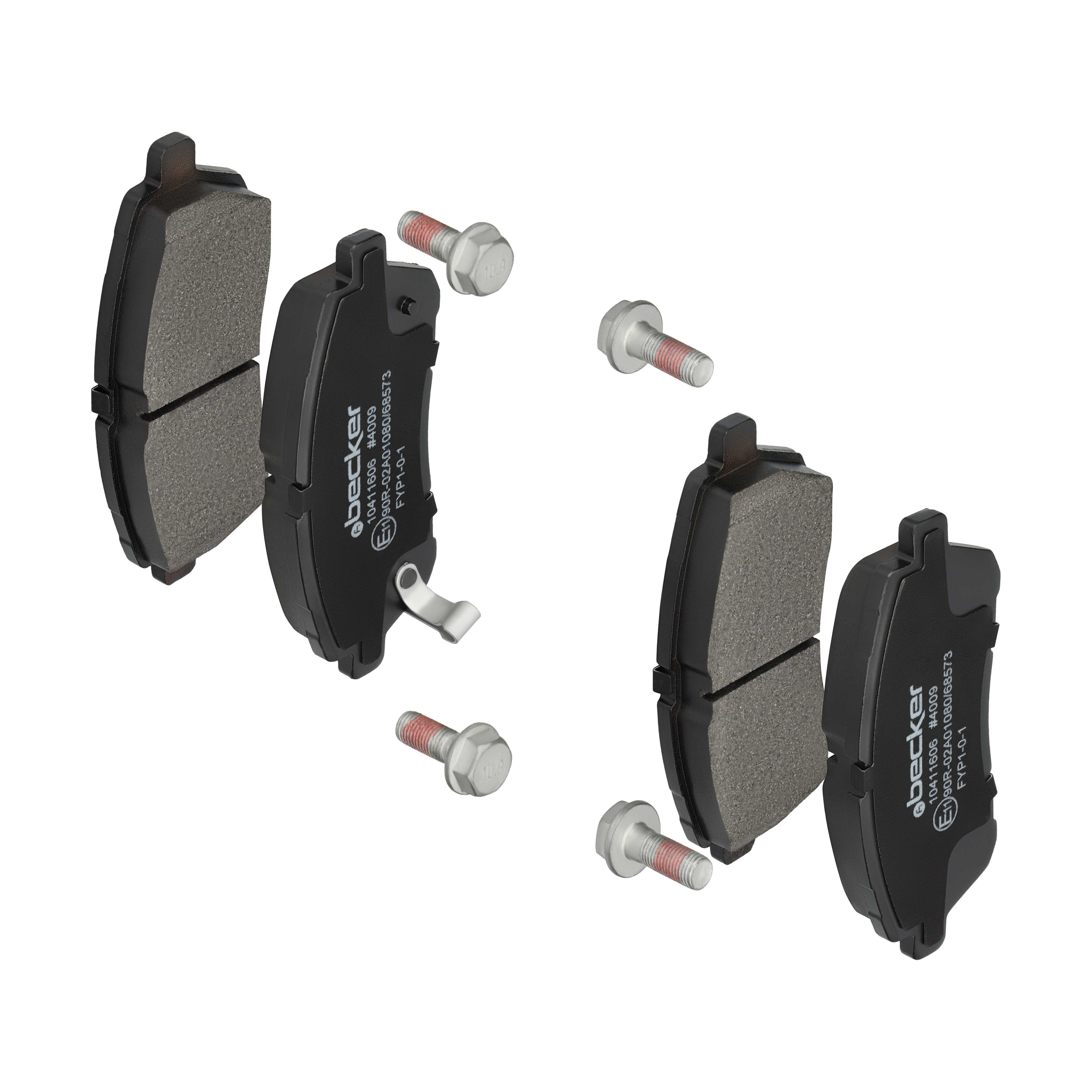 F.BECKER Bremseklodser 10411606 for FORD FORD ASIA & OCEANIA DAIHATSU SUBARU MAZDA SUZUKI FORD USA