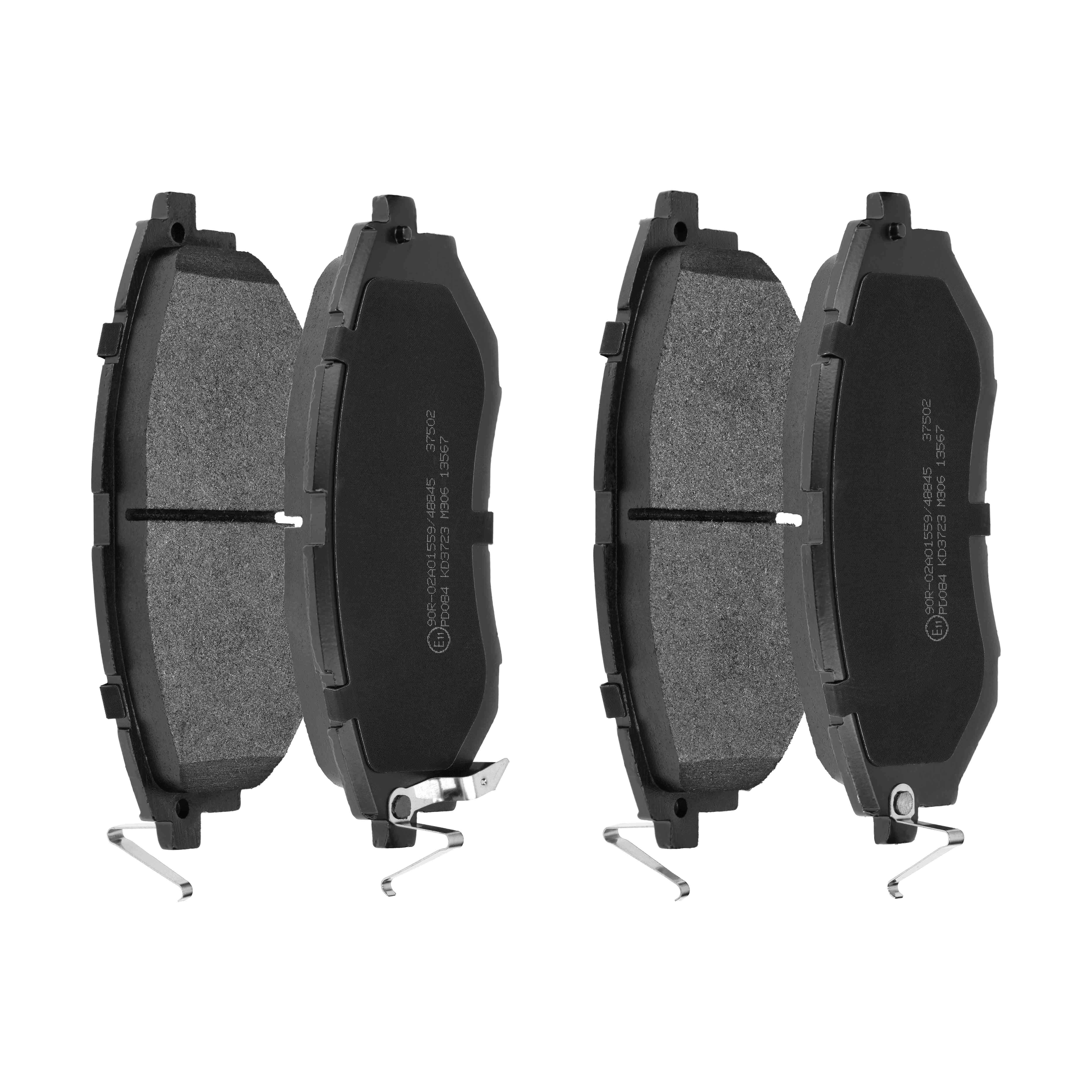 F.BECKER Bremseklodser 10411605 for SUBARU