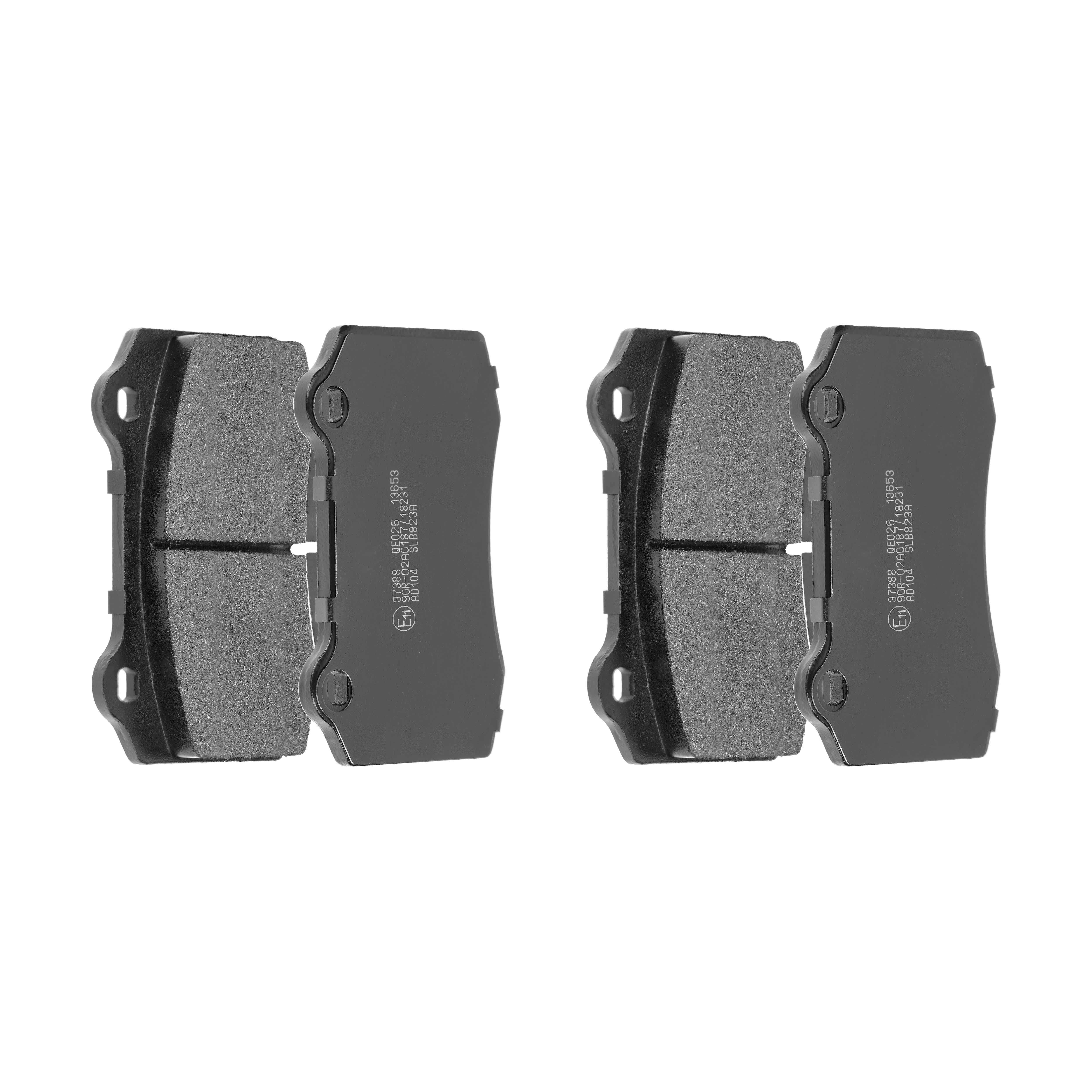 F.BECKER Bremseklodser 10411734 for VOLVO PEUGEOT VAG CHRYSLER JEEP FIAT / LANCIA JAGUAR