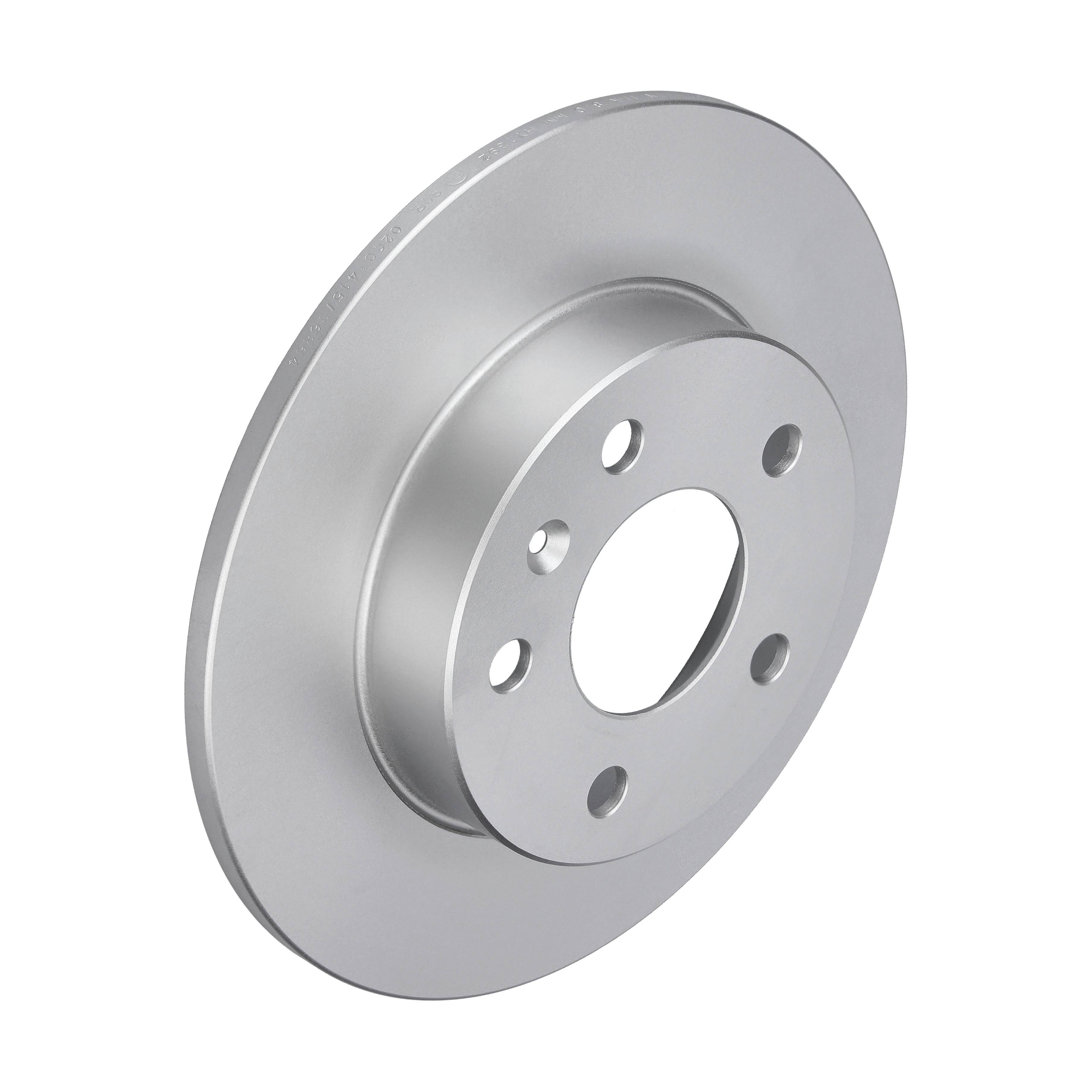 F.BECKER Bremseskive 10211005 fuld 264mm 10mm for OPEL