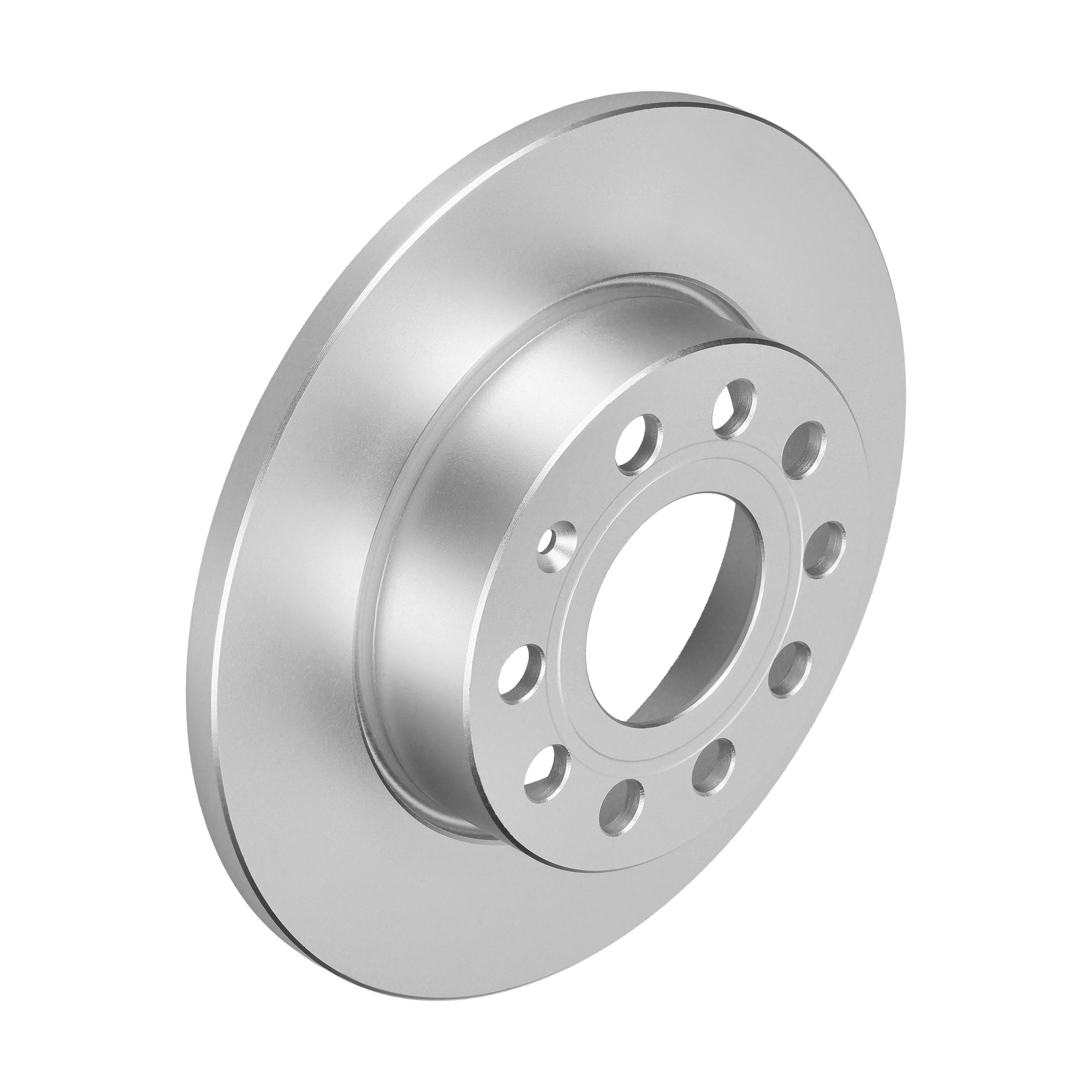 F.BECKER Bremseskive 10211018 fuld 256mm 12mm for AUDI
