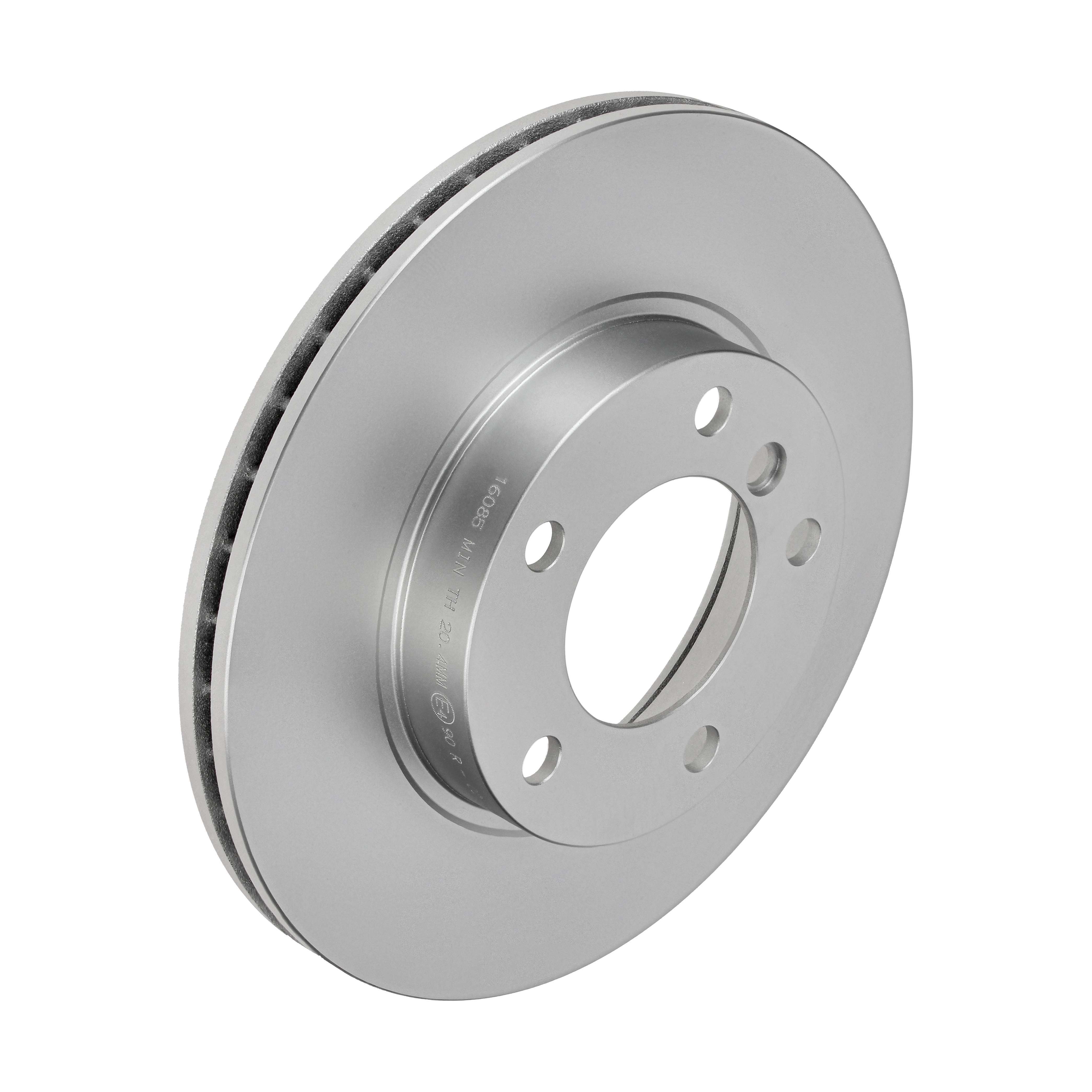 F.BECKER Bremseskive 10211041 ventileret 286mm 22mm for BMW
