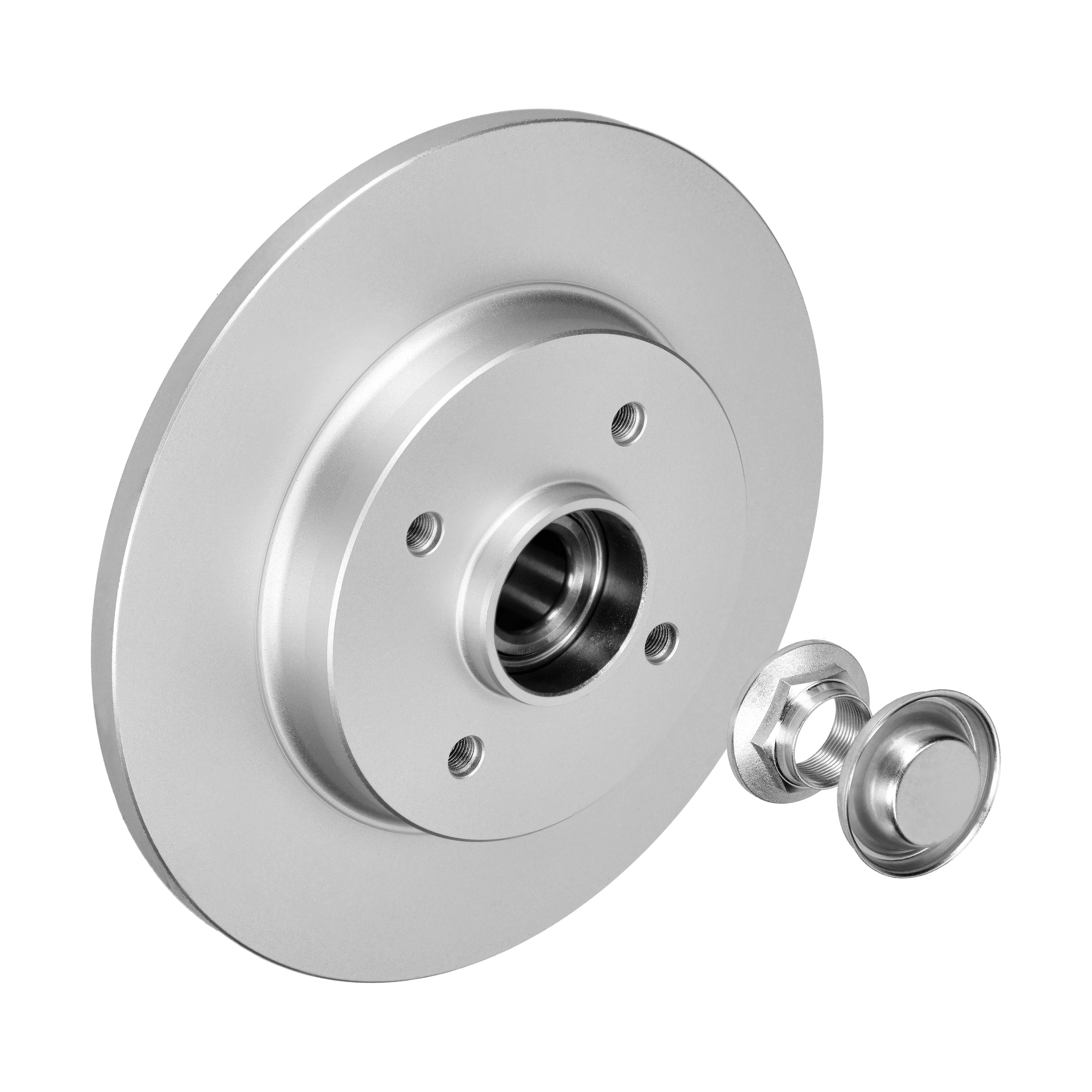 F.BECKER Bremseskive 10211043 fuld 268mm 12mm for PEUGEOT
