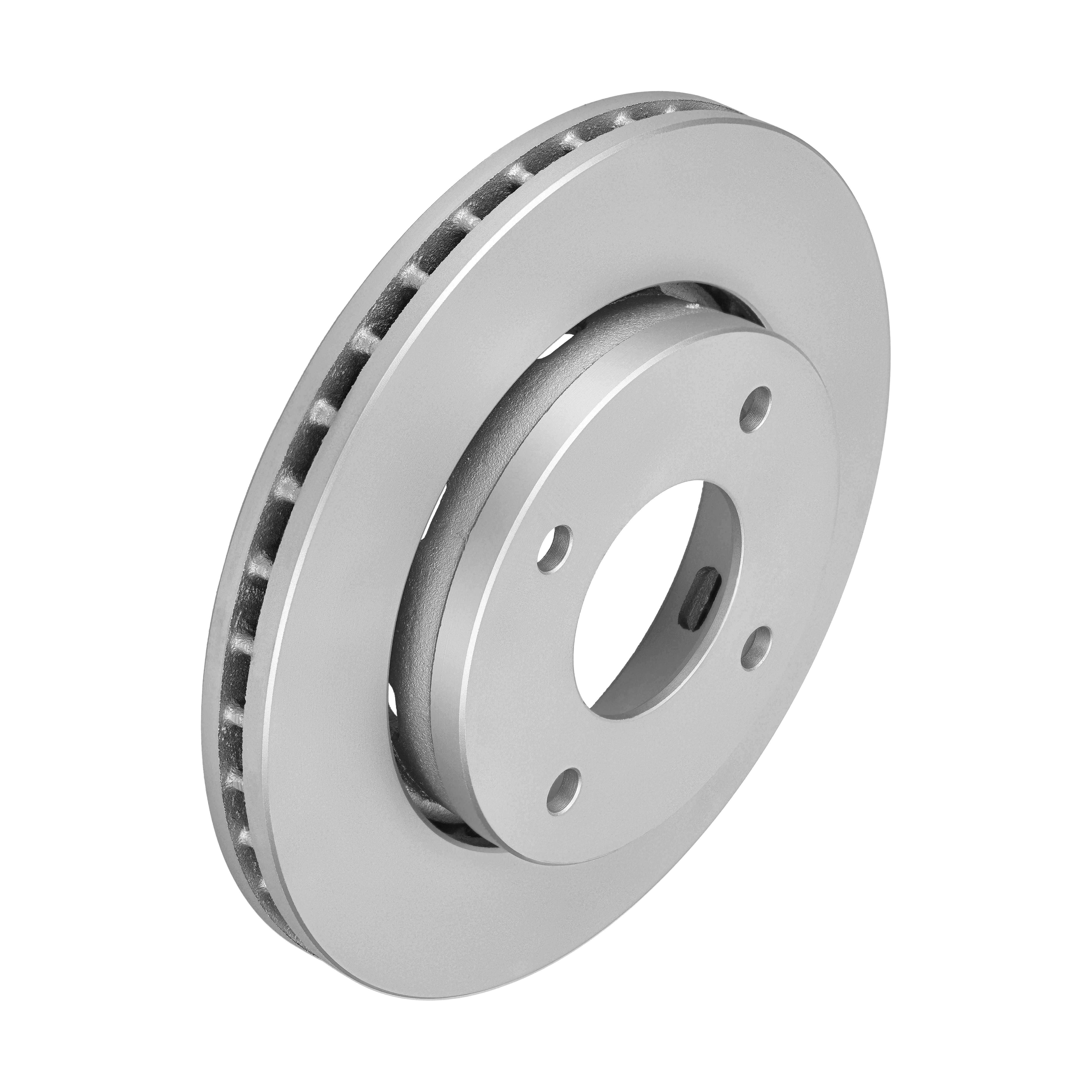 F.BECKER Bremseskive 10211057 ventileret 256mm 24mm for SMART MITSUBISHI