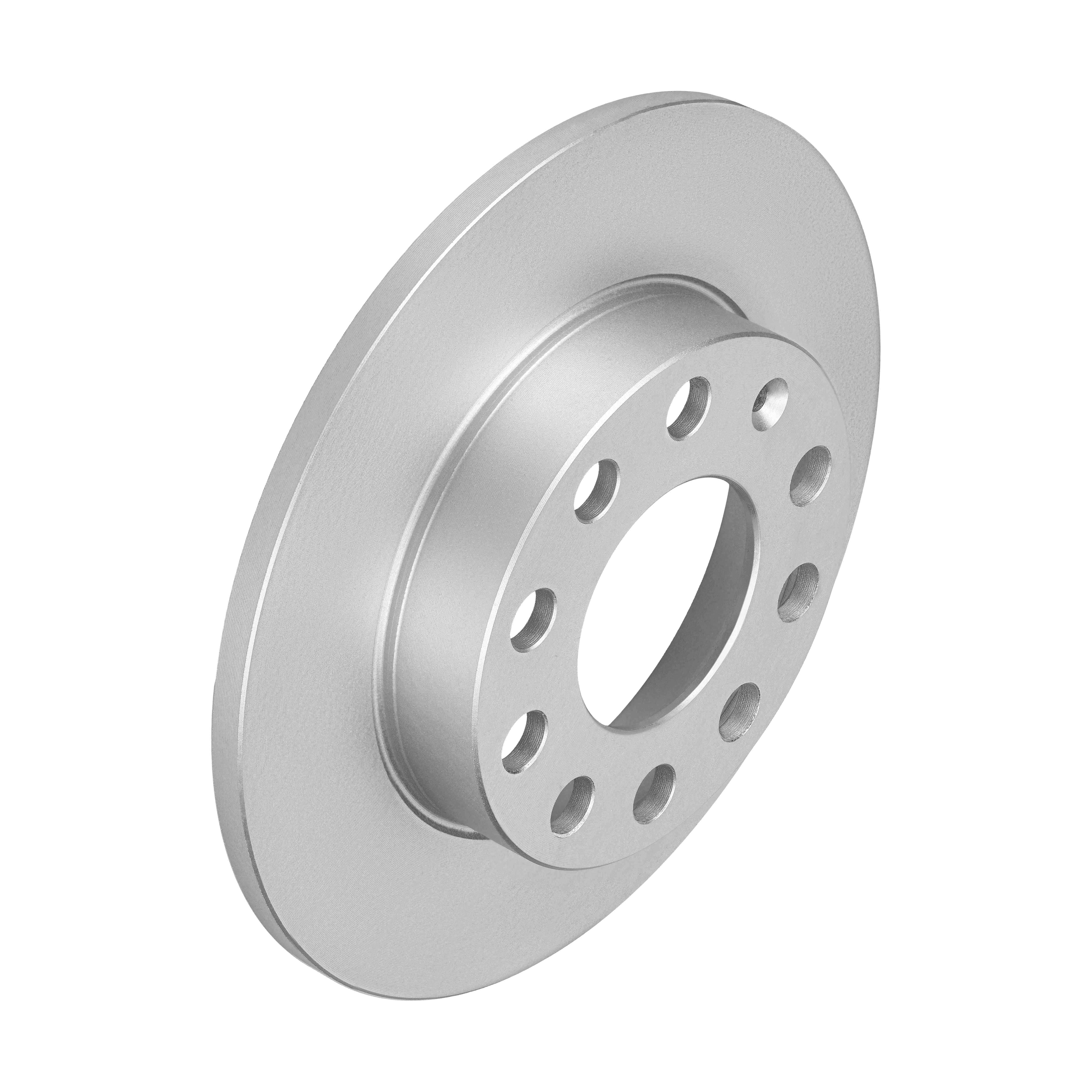 F.BECKER Bremseskive 10211062 fuld 245mm 10mm for AUDI SEAT