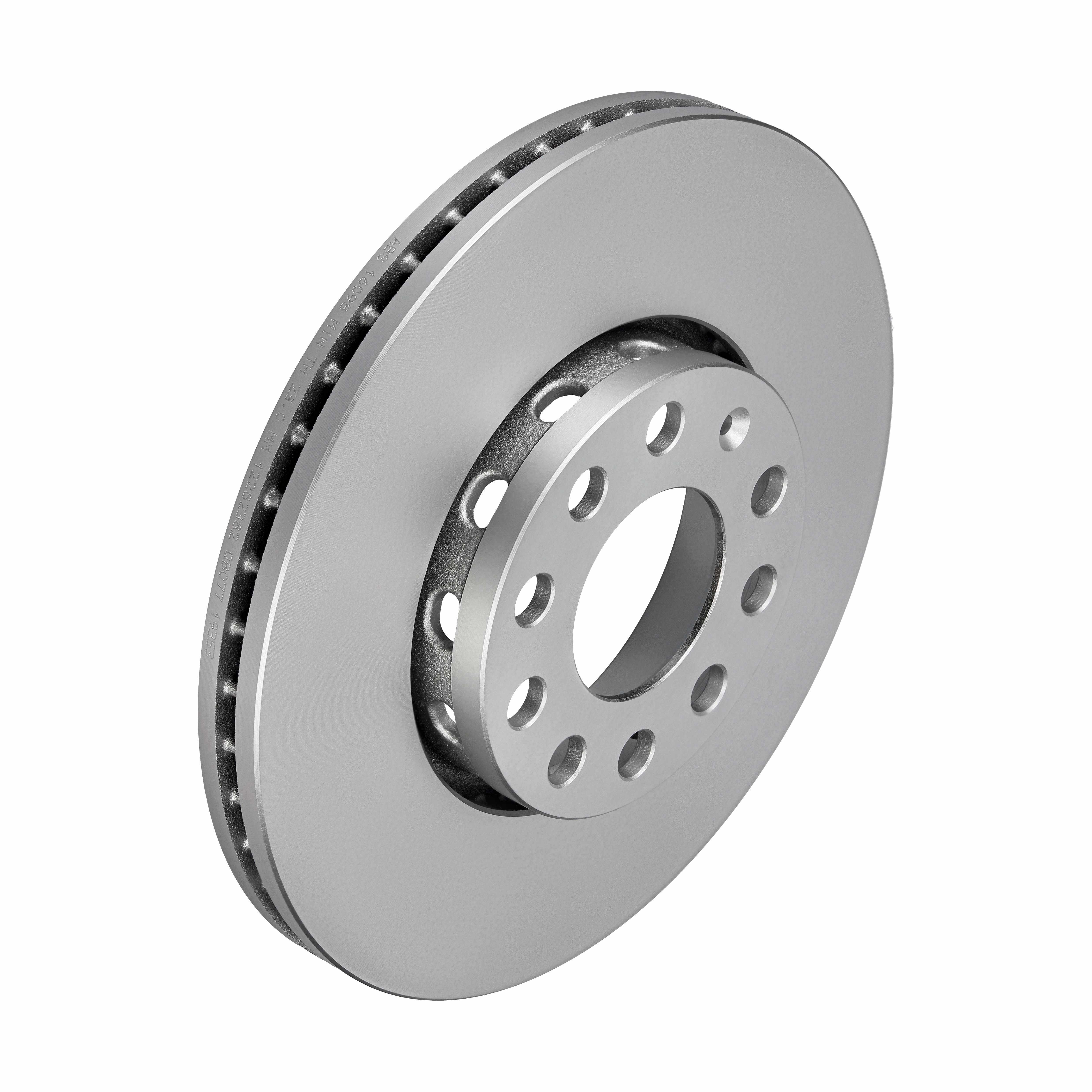 F.BECKER Bremseskive 10211079 ventileret 288mm 25mm for VW AUDI VAG