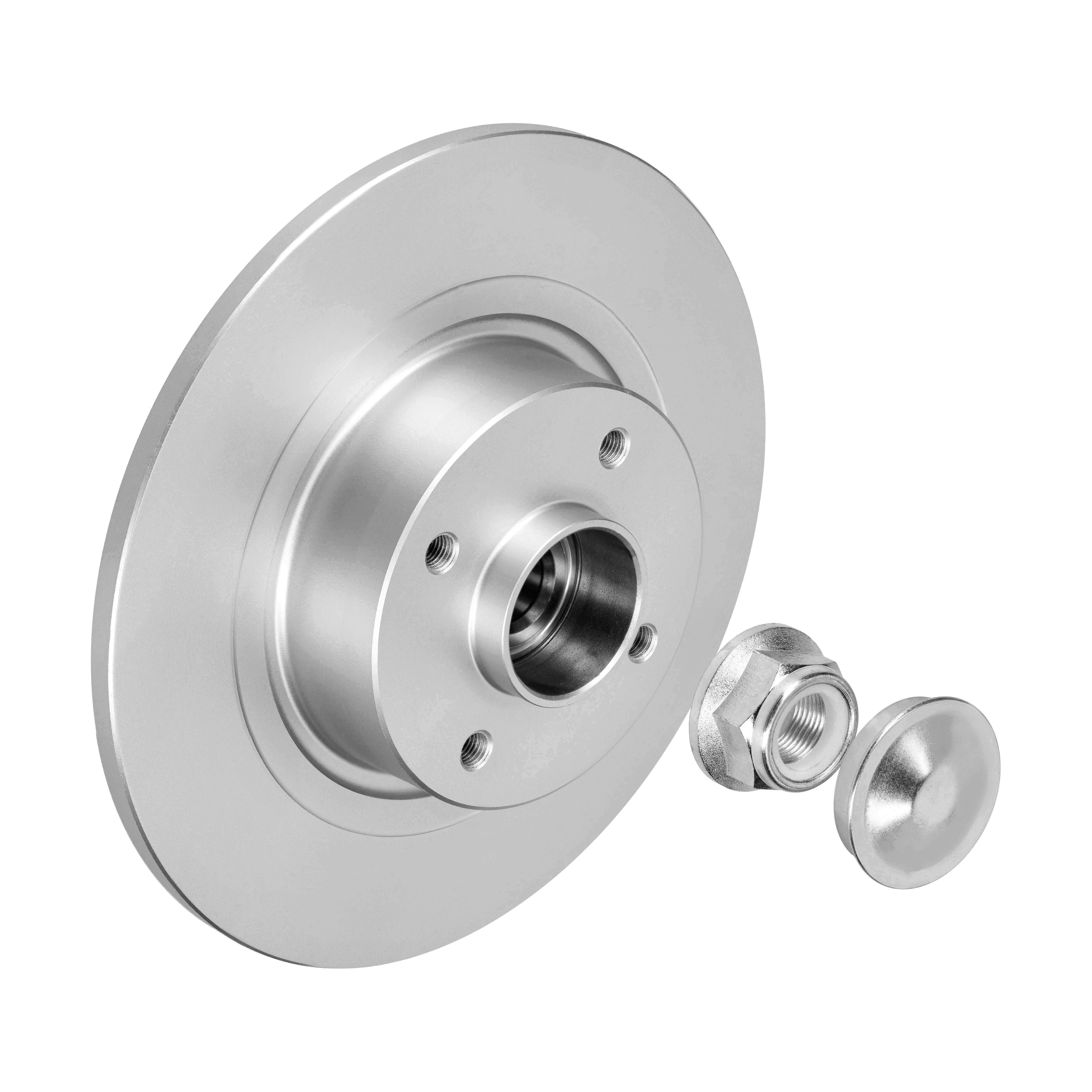 F.BECKER Bremseskive 10211087 fuld 270mm 10mm for RENAULT