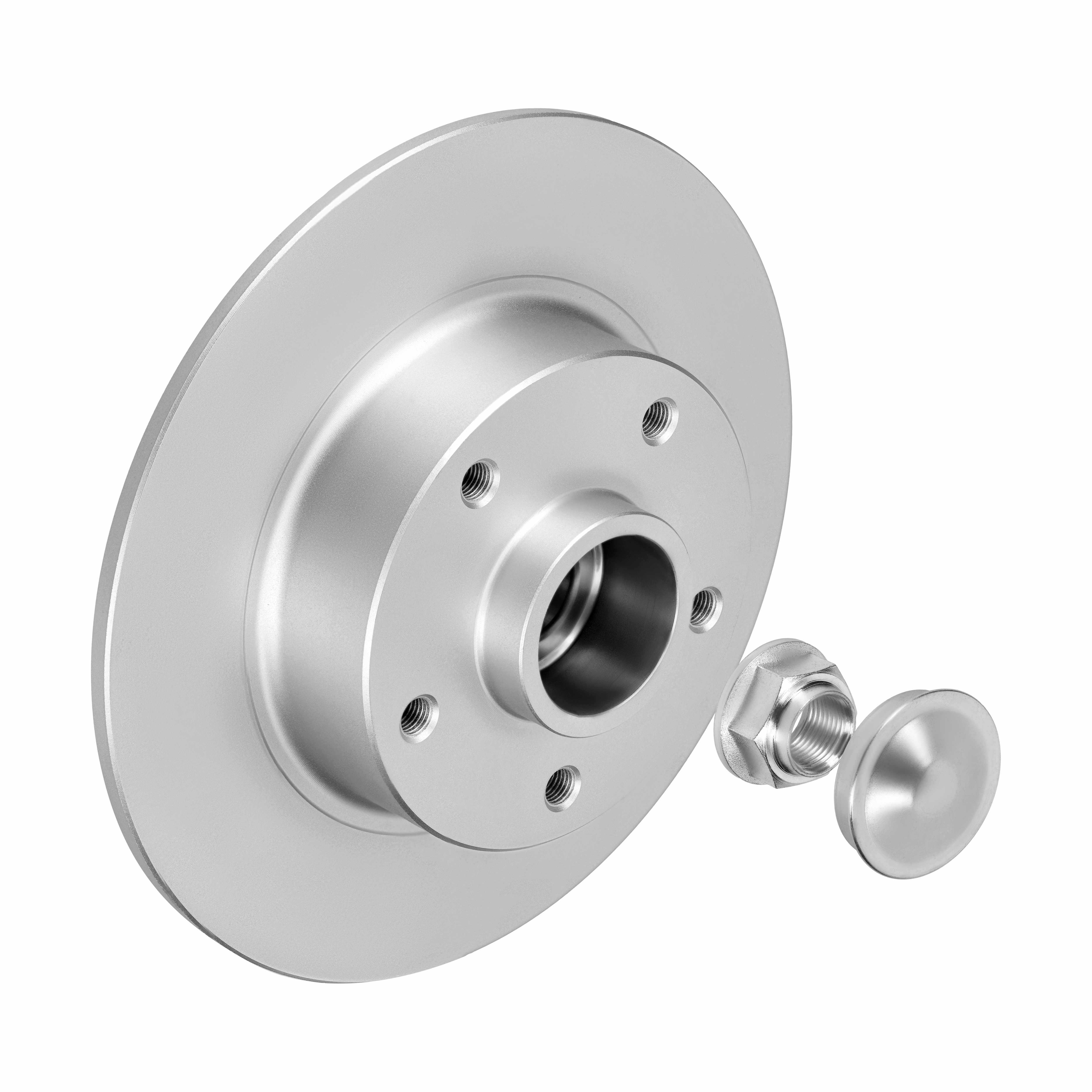 F.BECKER Bremseskive 10211218 fuld 260mm 8mm for RENAULT