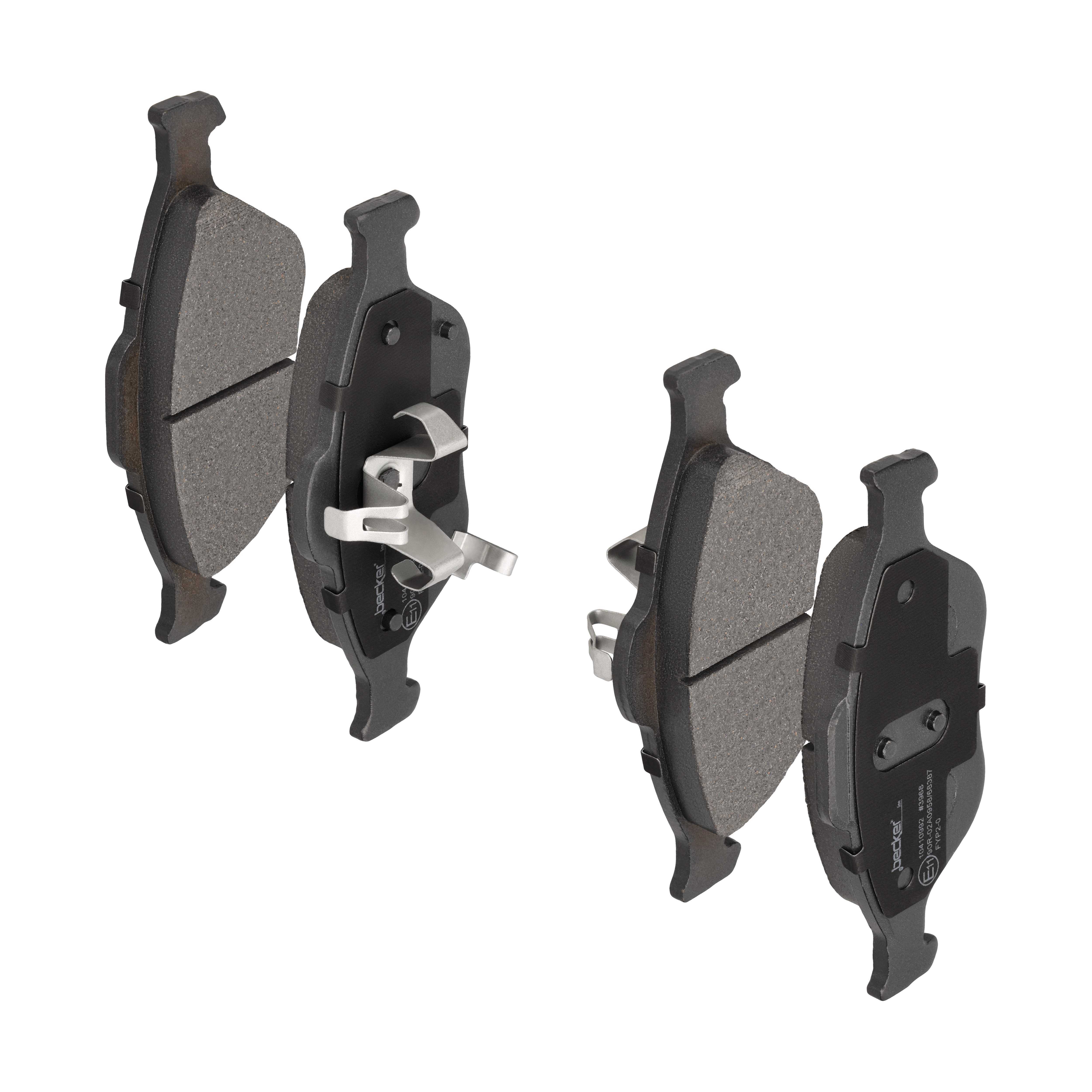 F.BECKER Bremseklodser 10410992 for DAIHATSU TOYOTA
