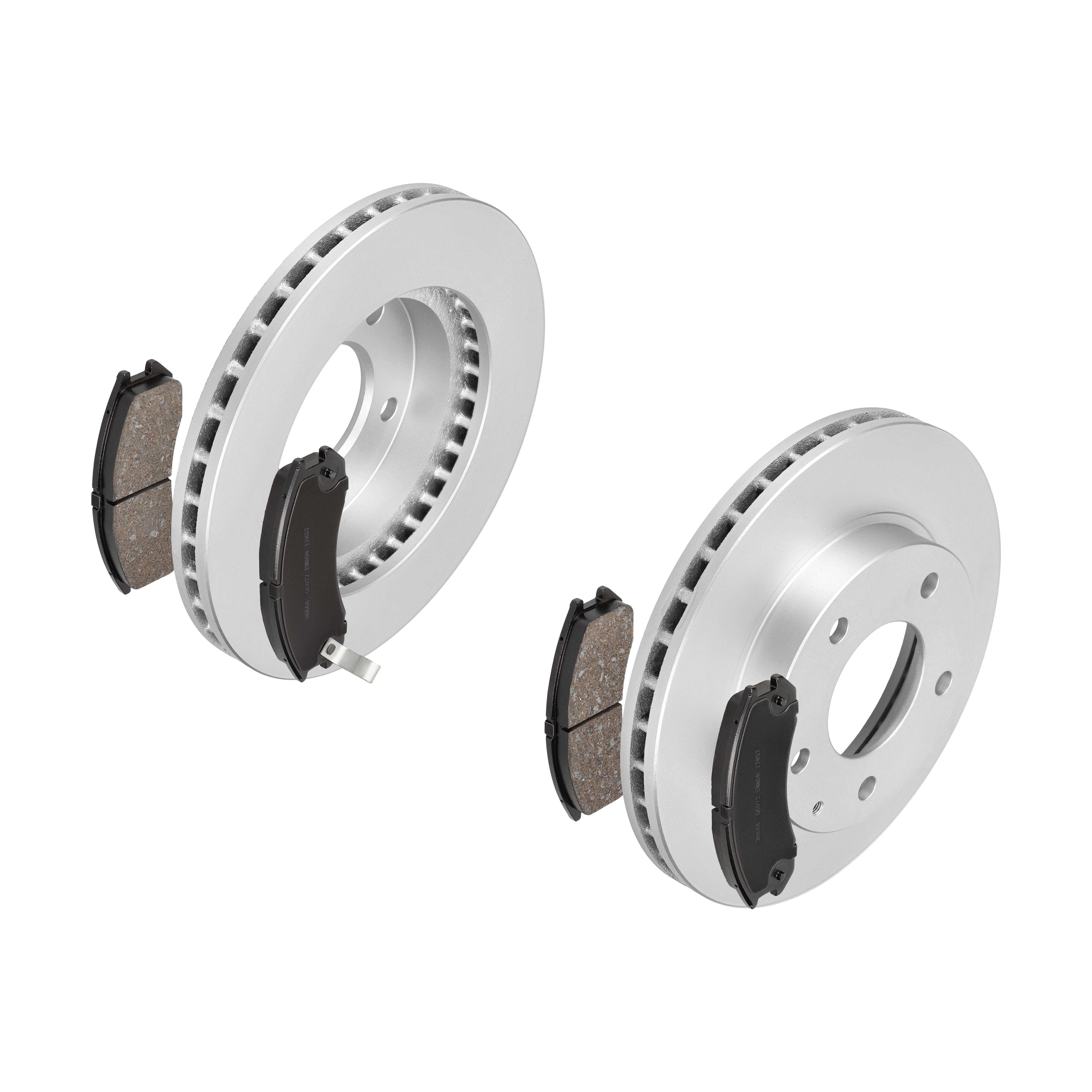 F.BECKER Bremsesæt, skivebremser 13810155 foraksel ventileret 258mm 24mm for FORD MAZDA
