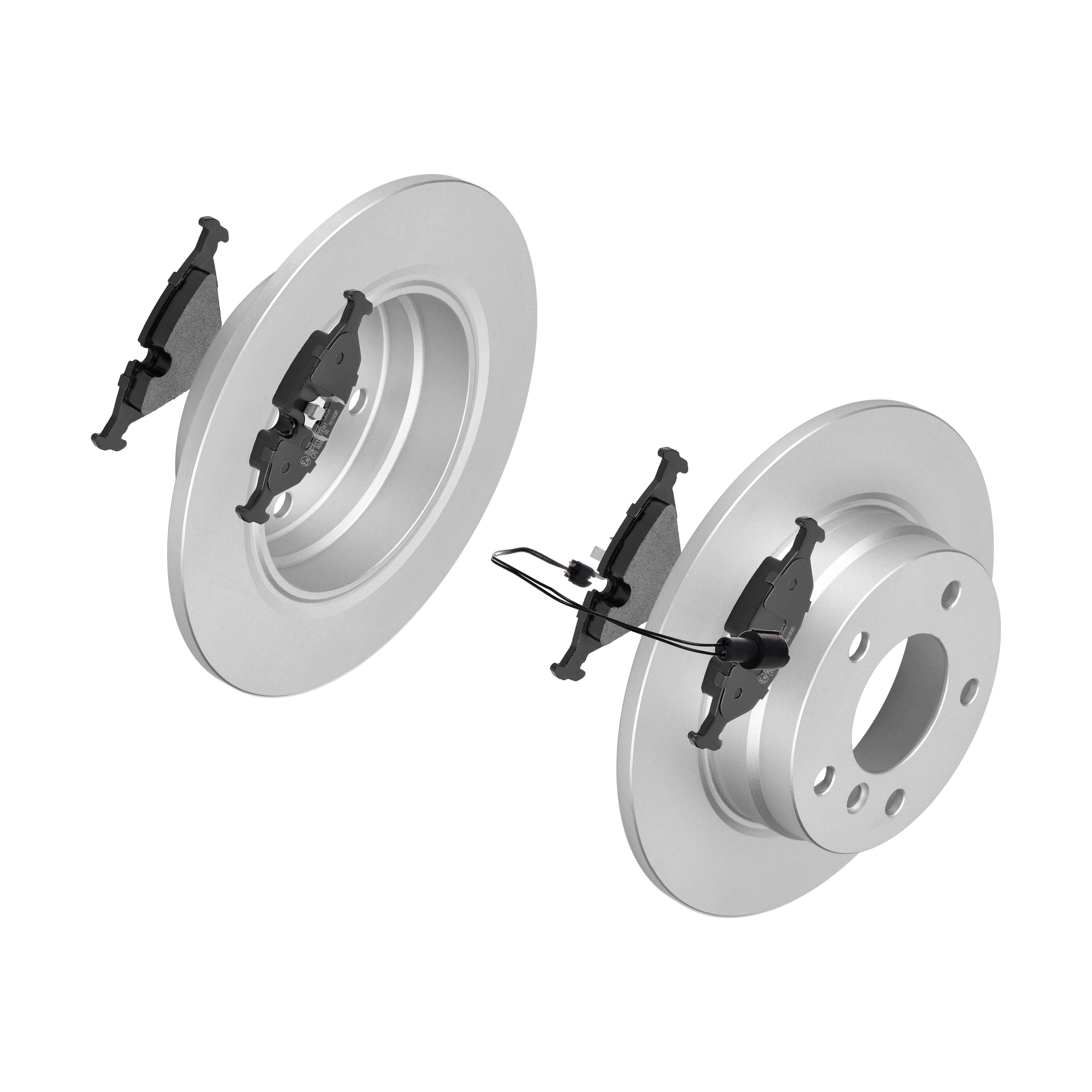 F.BECKER Bremsesæt, skivebremser 13810222 bagaksel fuld 280mm 10mm for BMW