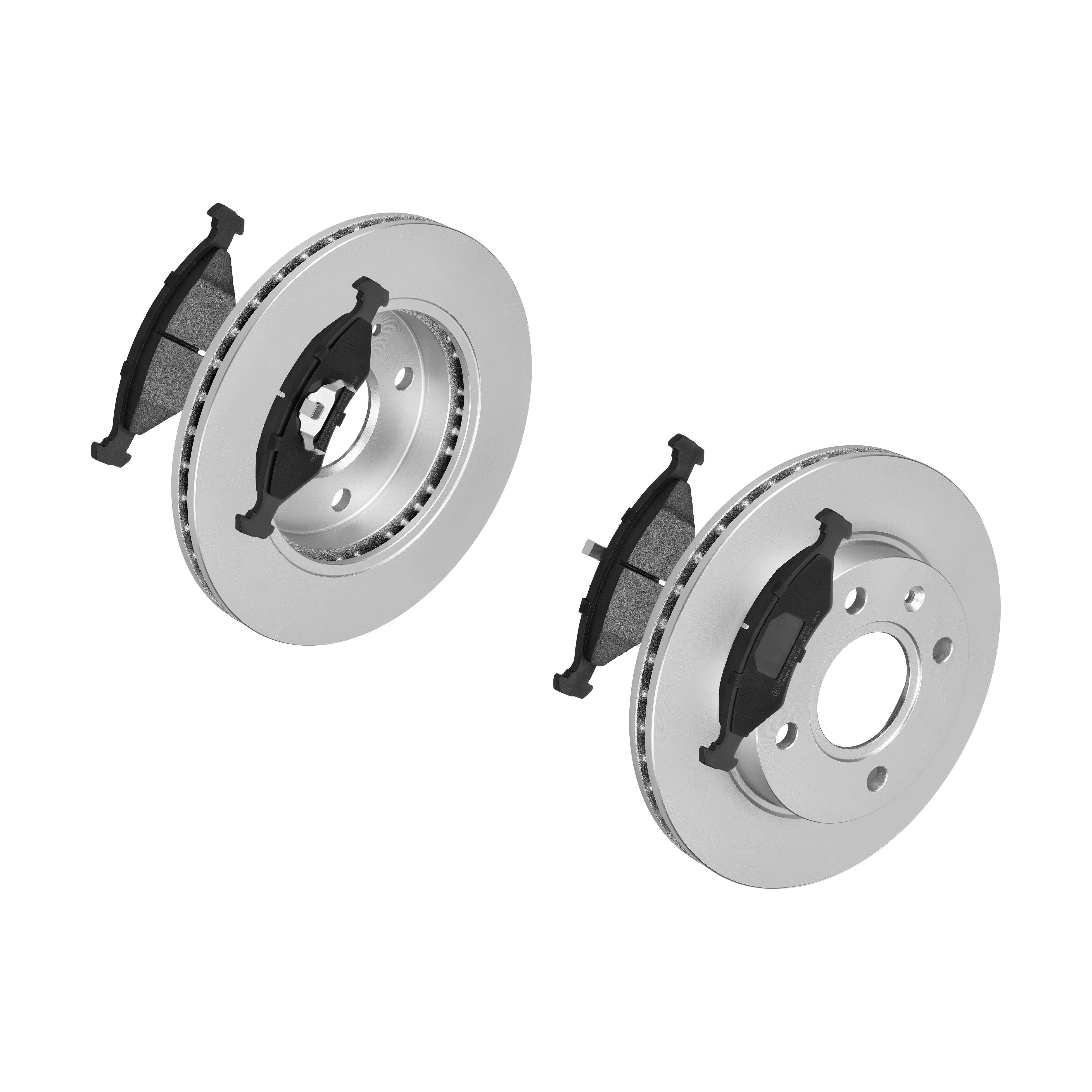 F.BECKER Bremsesæt, skivebremser 13810275 foraksel ventileret 240mm 20mm for FORD MAZDA