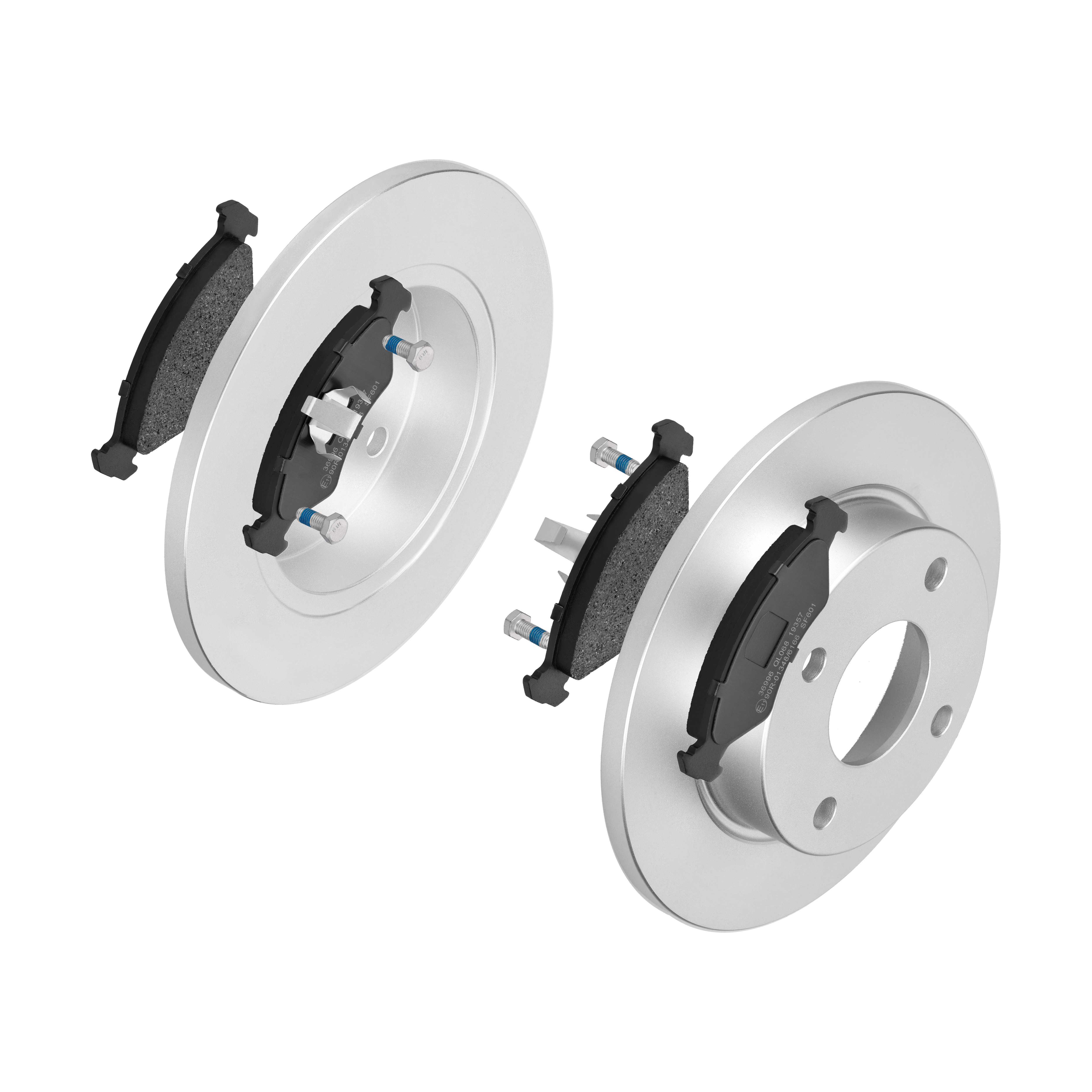 F.BECKER Bremsesæt, skivebremser 13810277 foraksel fuld 240mm 12mm for FORD MAZDA
