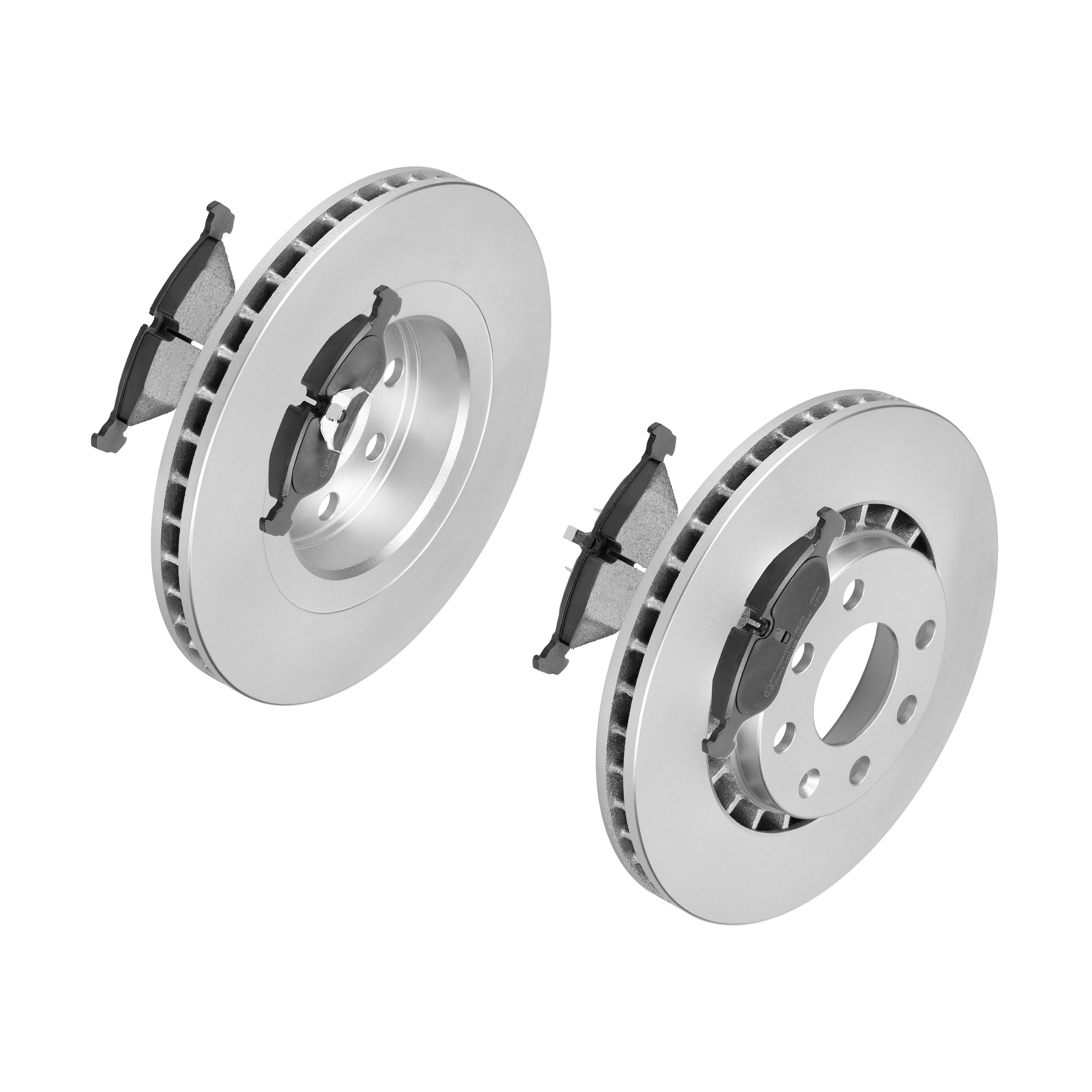 F.BECKER Bremsesæt, skivebremser 13810331 foraksel ventileret 256mm 24mm for OPEL VAUXHALL CHEVROLET DAEWOO